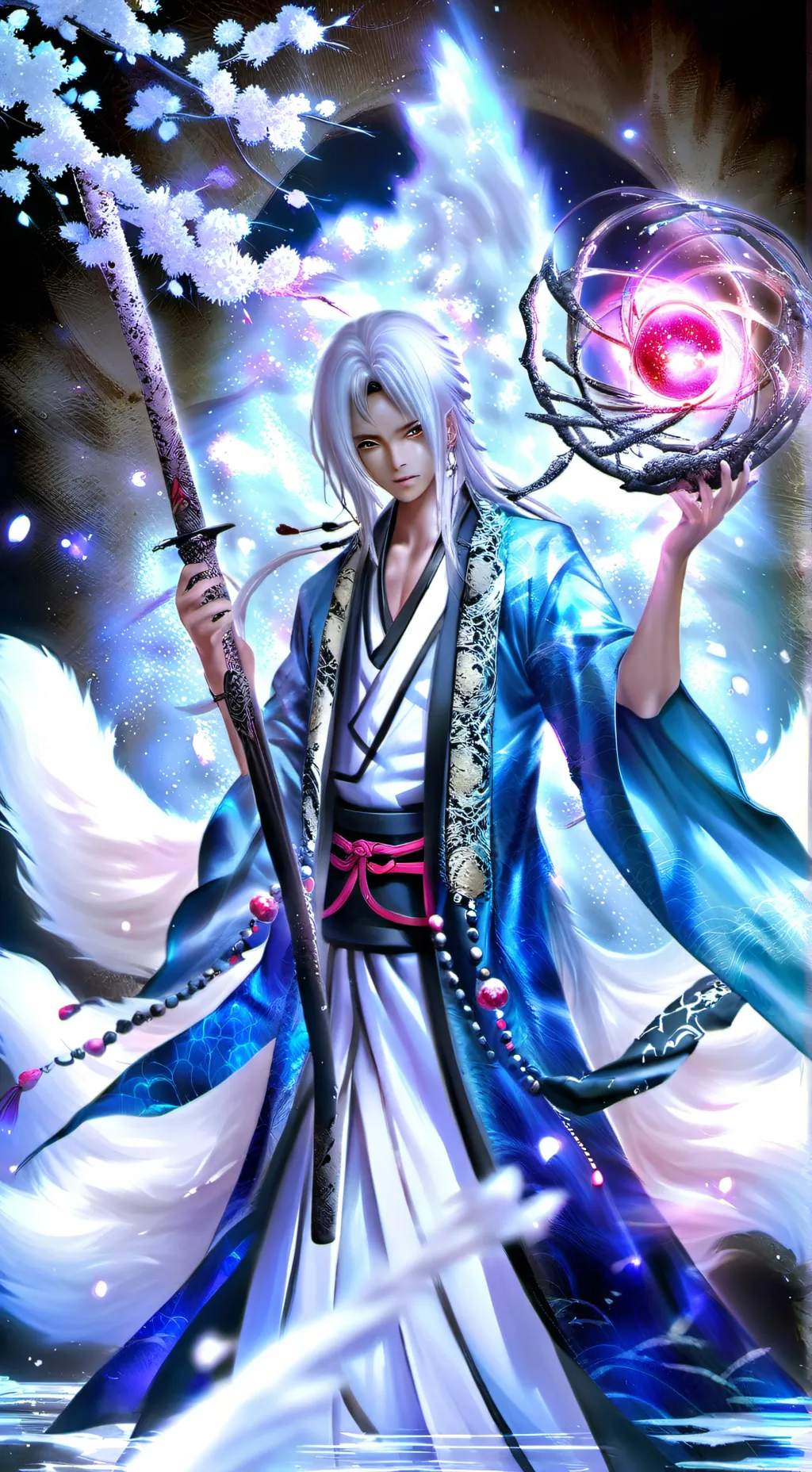 ai character: Aonung  background