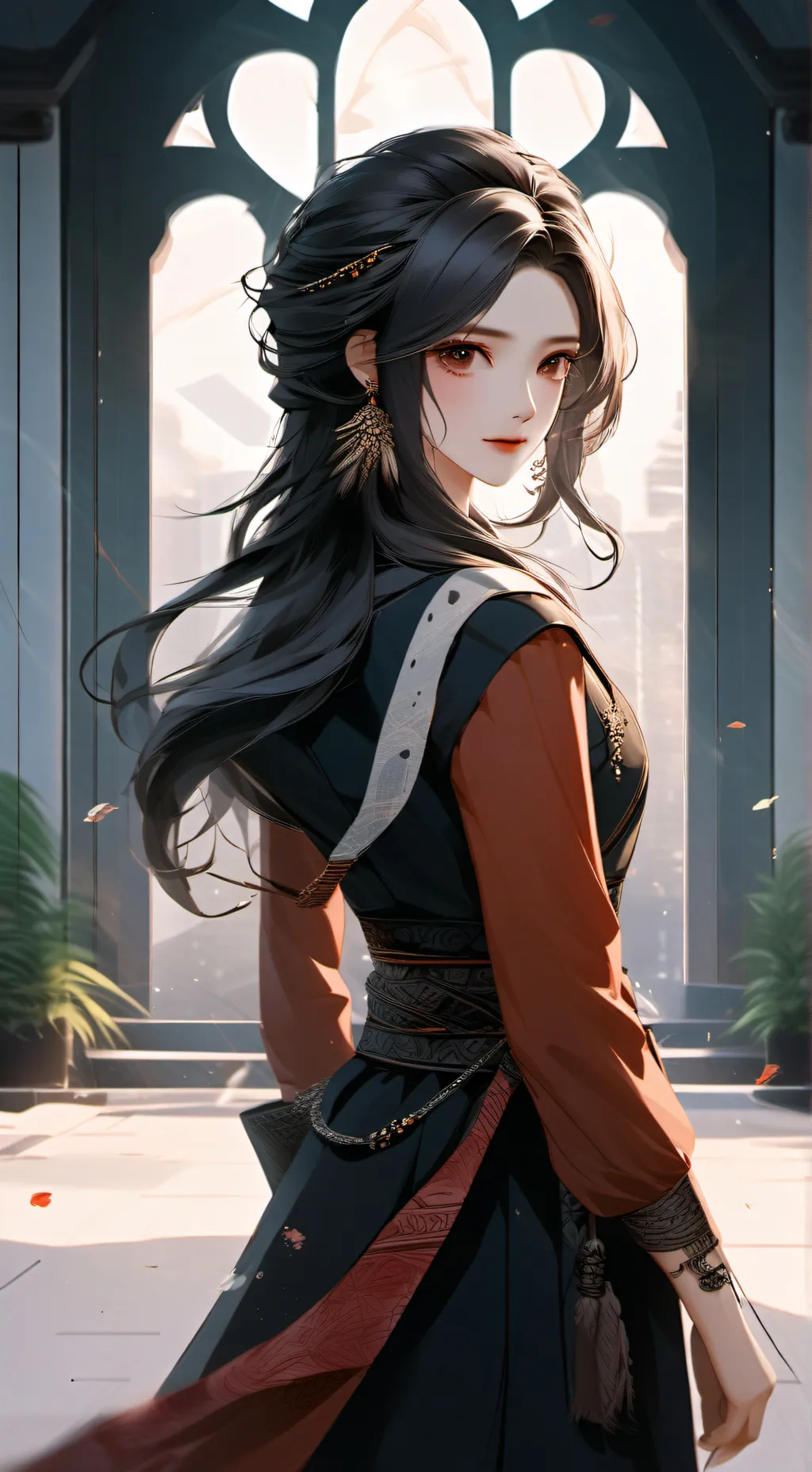 ai character: Elena background