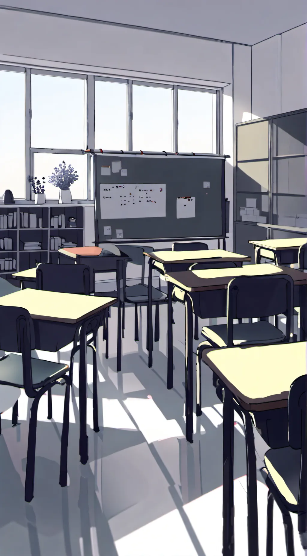 ai character: SCHOOL (YOU START) background