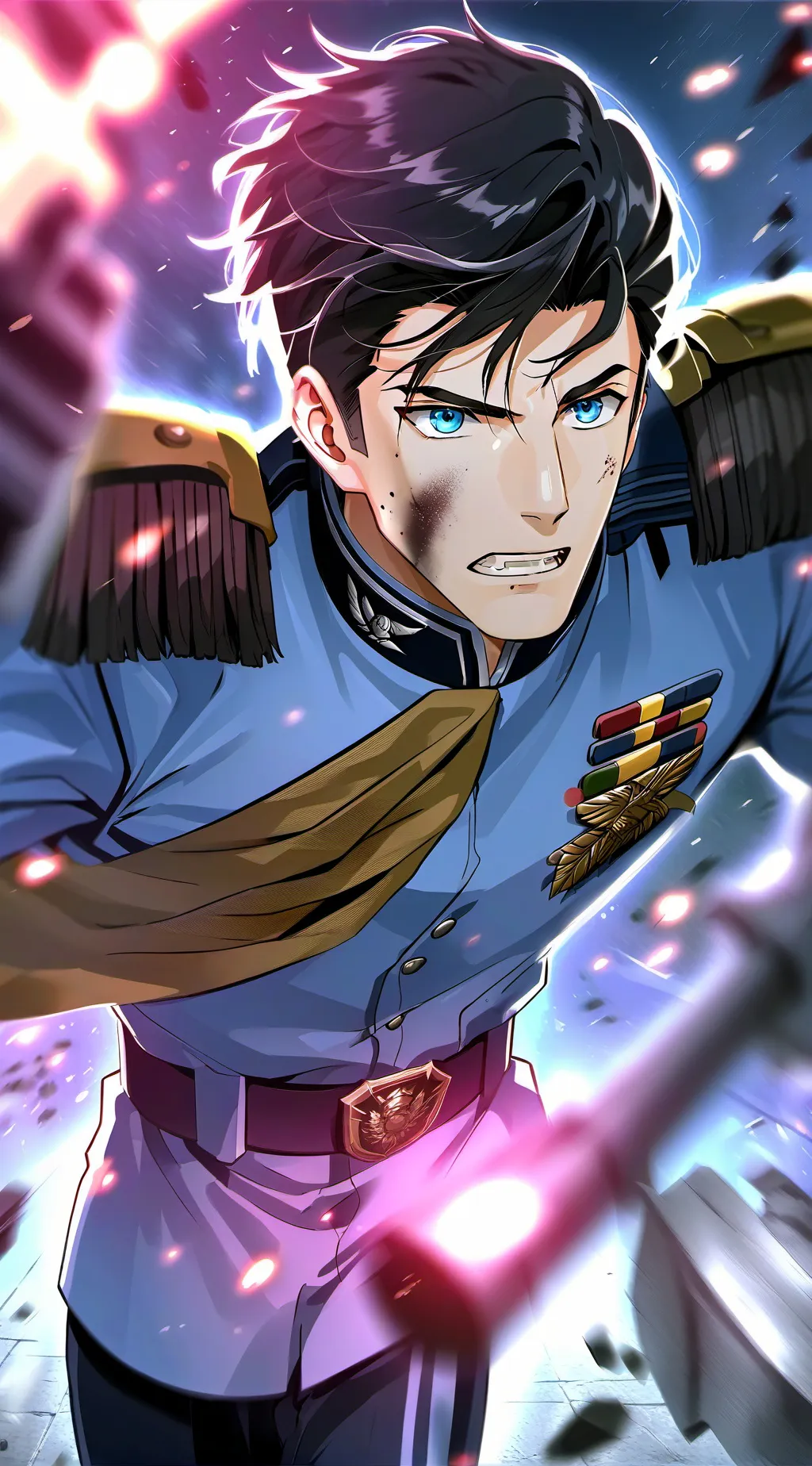 ai character: Eren Yeager background