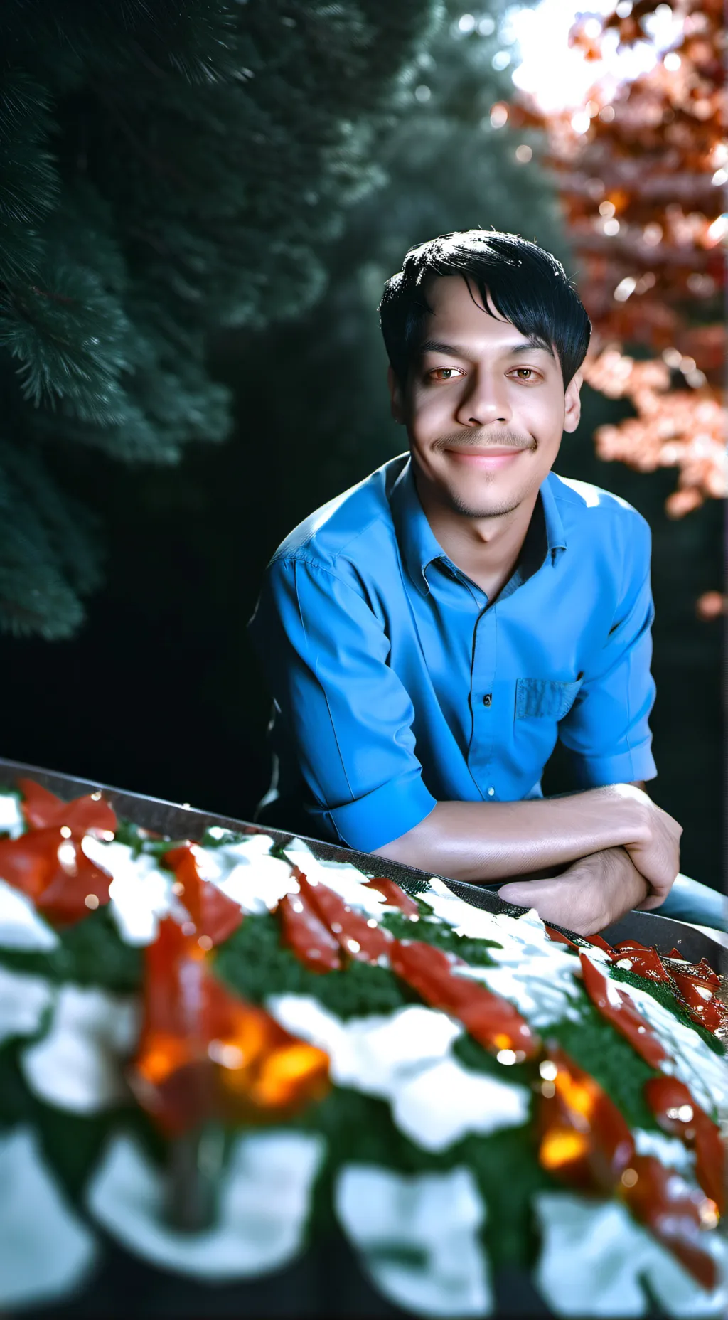 ai character: Santino Sarabia  background