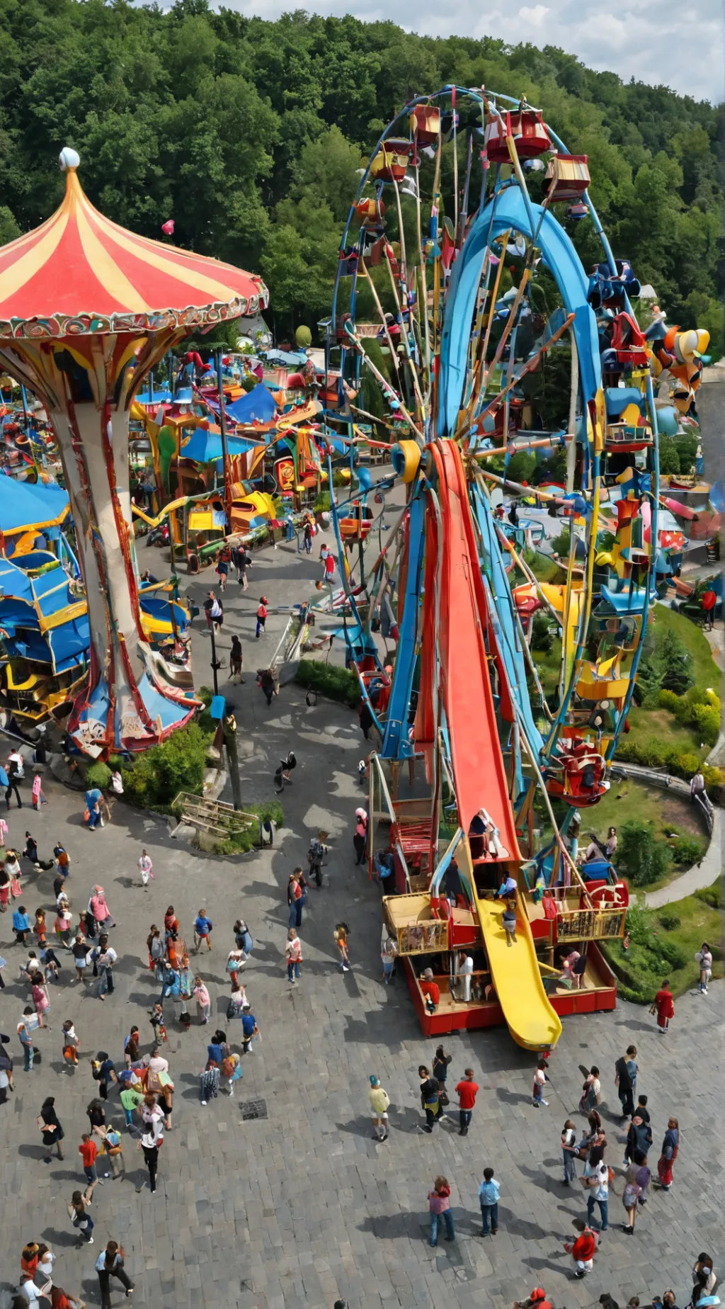 ai character: Ss Thempark child. background