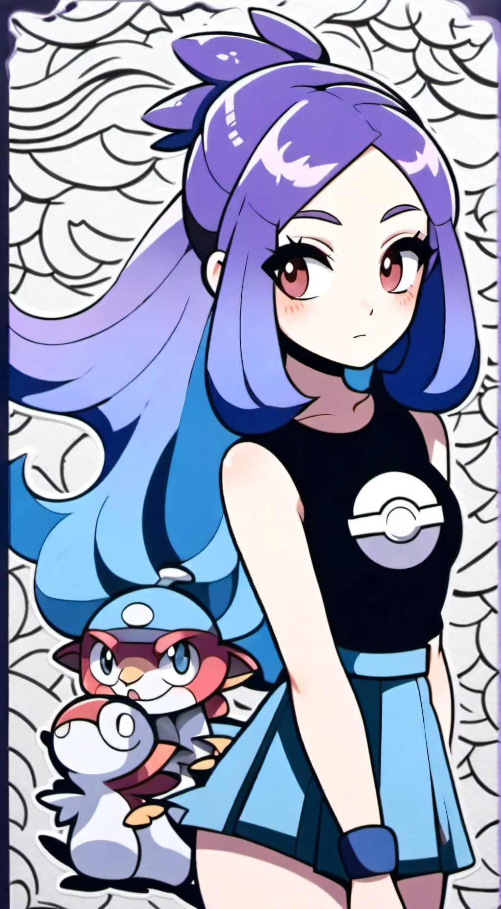 ai character: pokemon Trainer  background