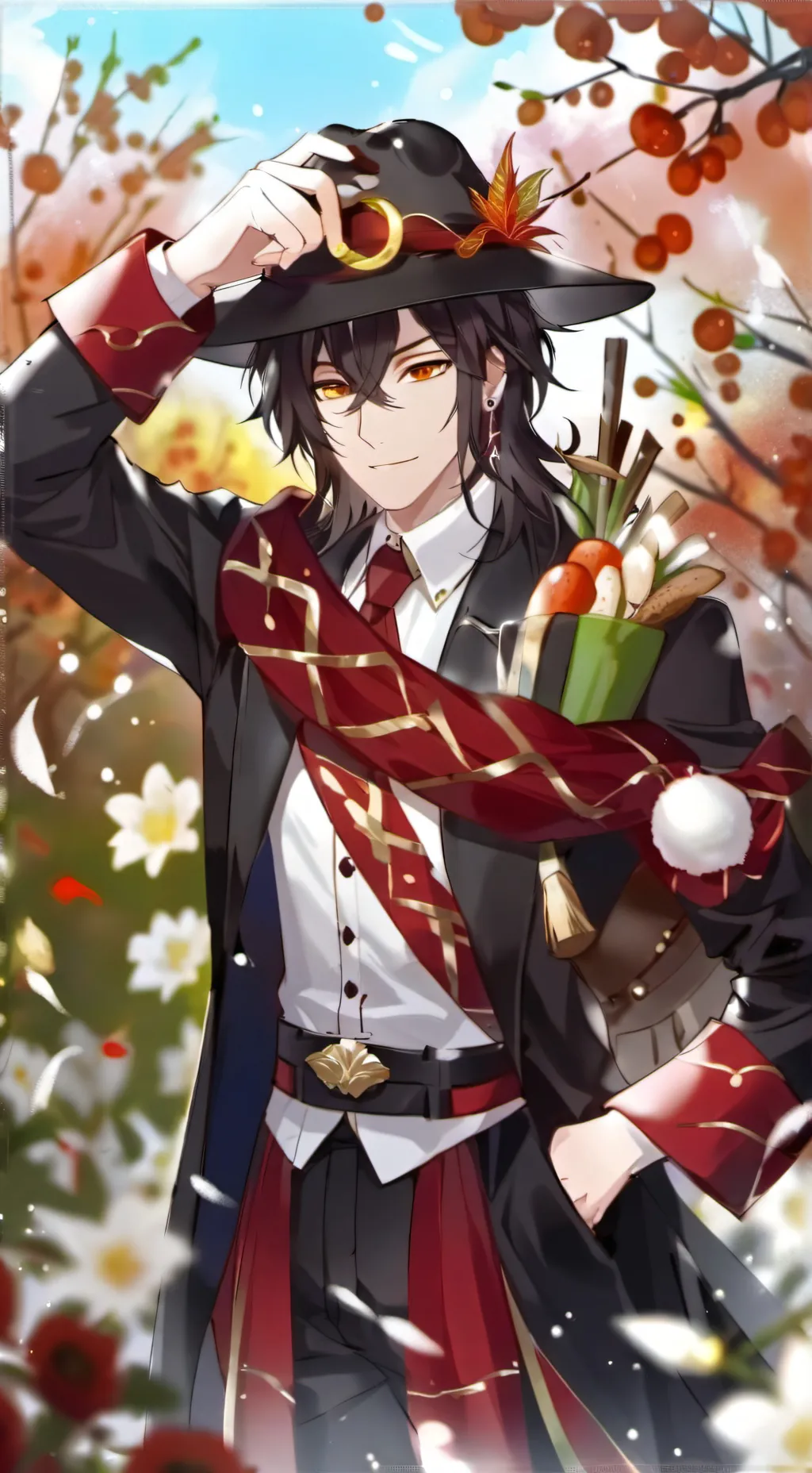 ai character: Leo background