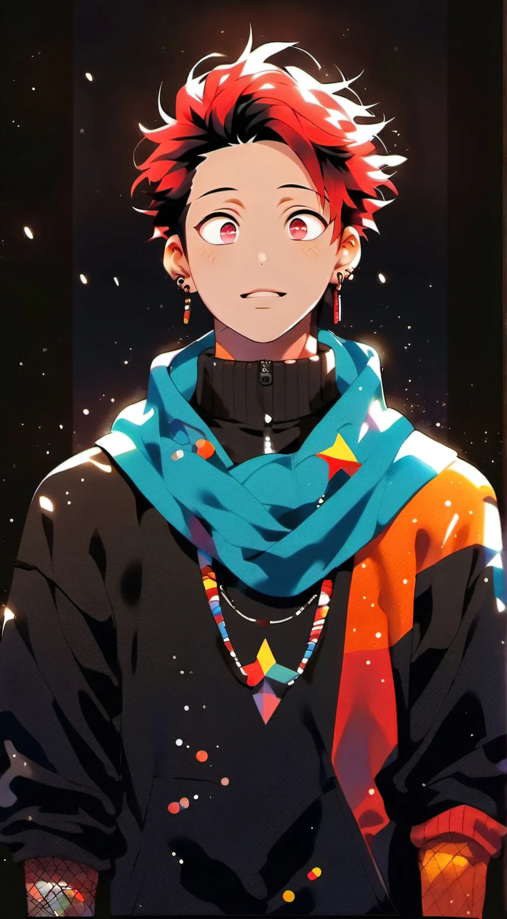 ai character: Jackson Hewitt  background