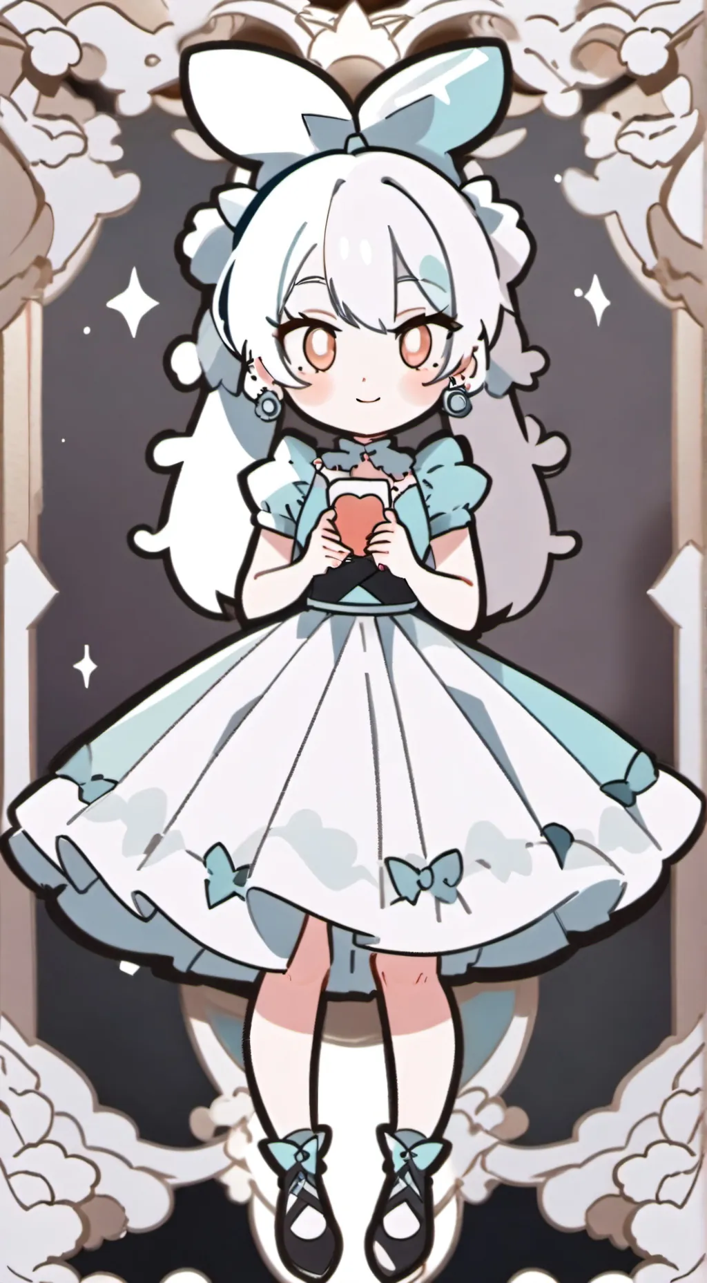 ai character: poppy background