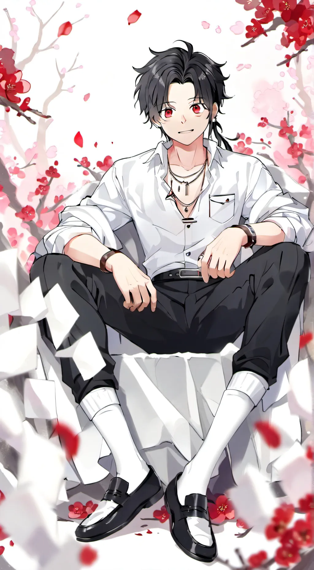 ai character: mha background