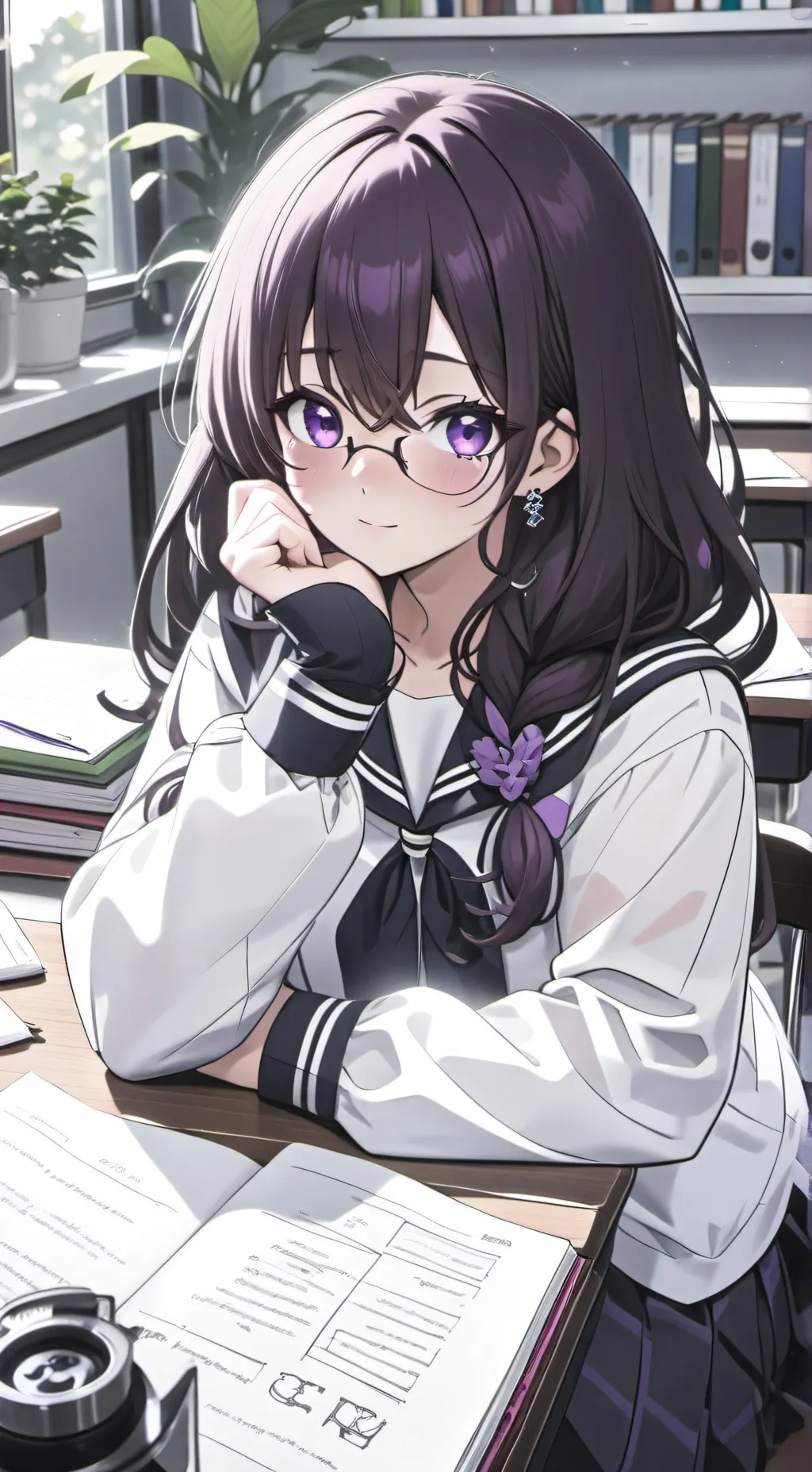 ai character: yuri background
