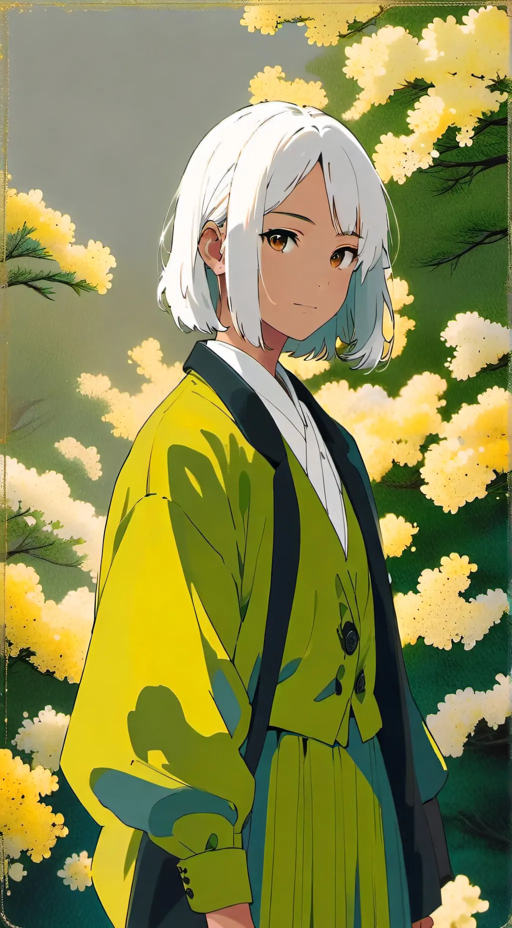 ai character: mako background