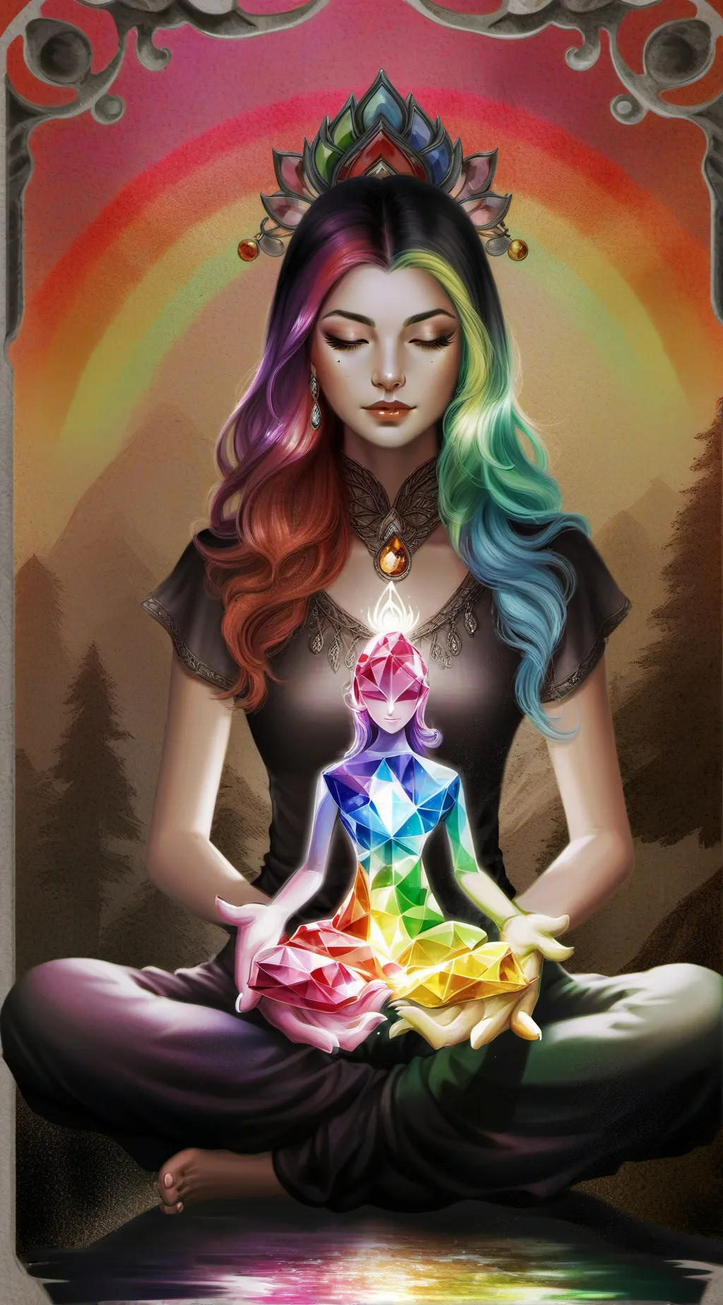 ai character: Rhiannon Rhiannon background