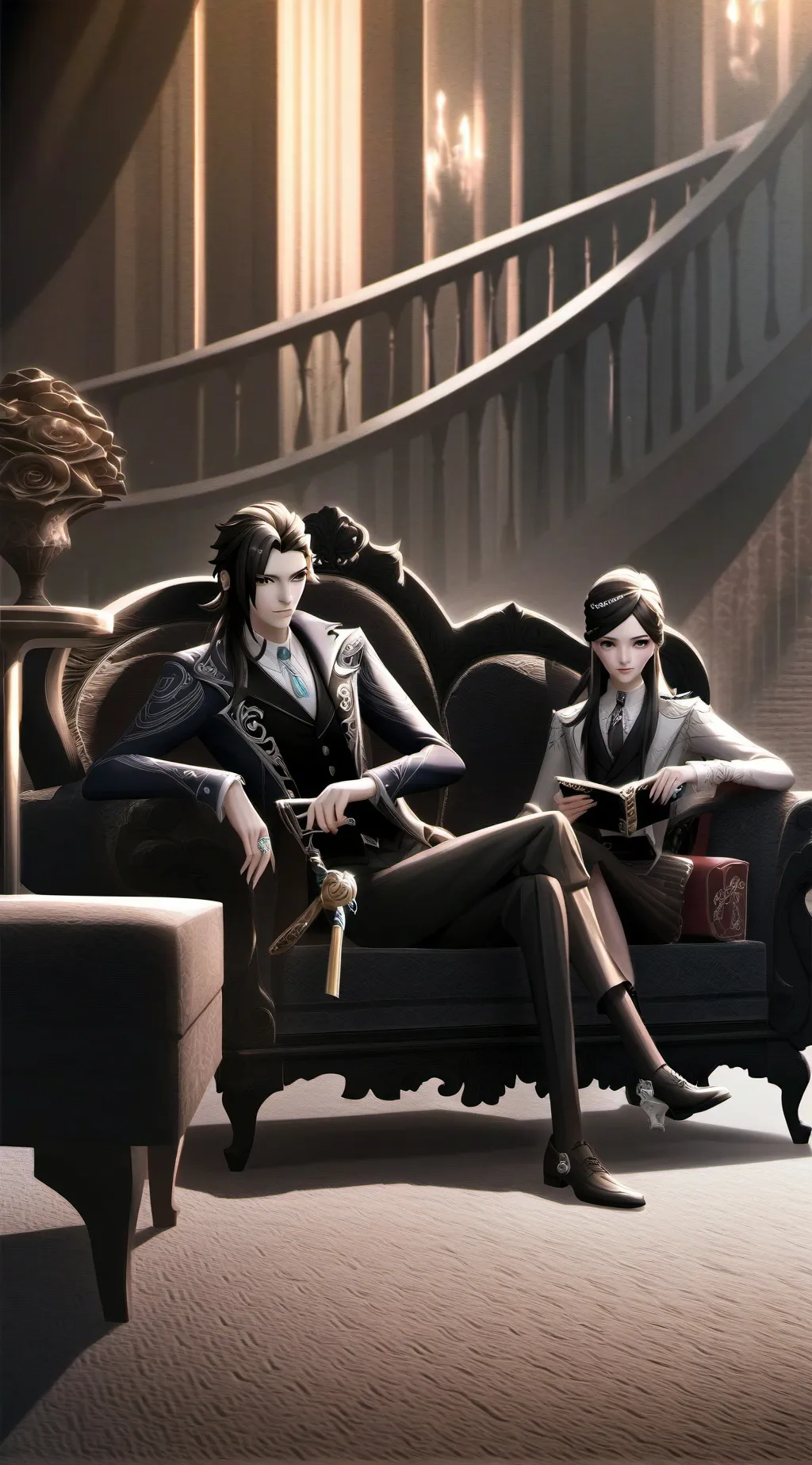 ai character: Bakugo as MaddieZ background