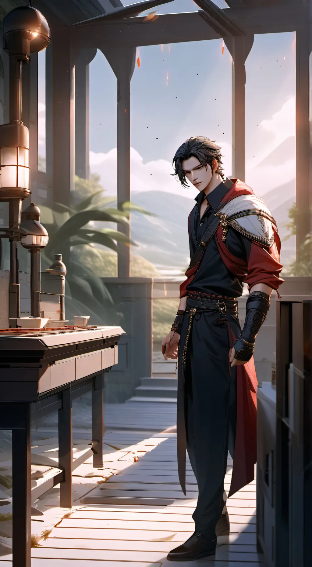 ai character: abang 4 background