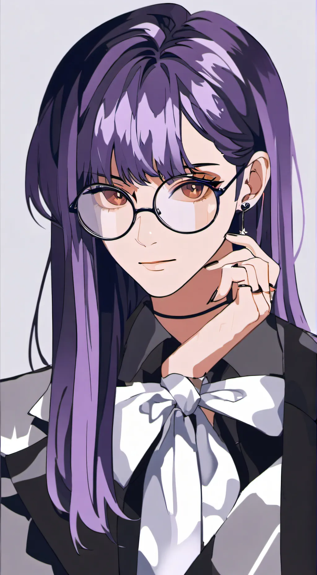 ai character: Ivory background