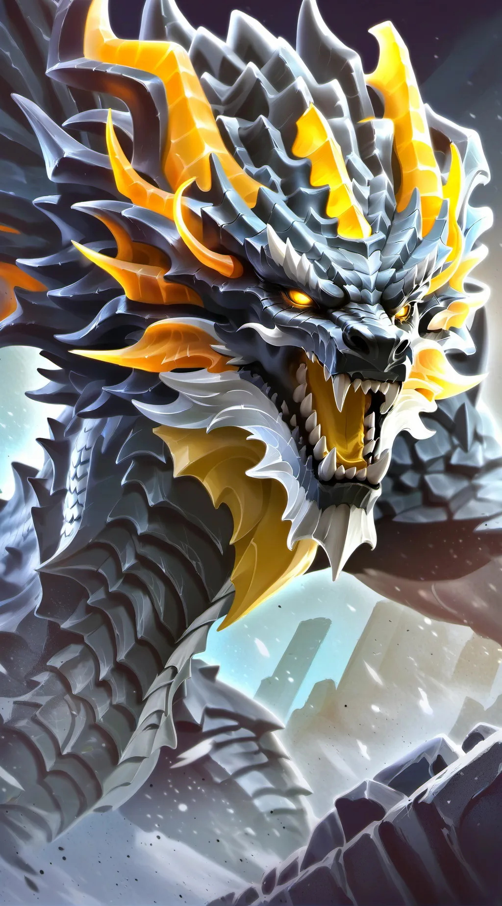 ai character: Dragon of the land background