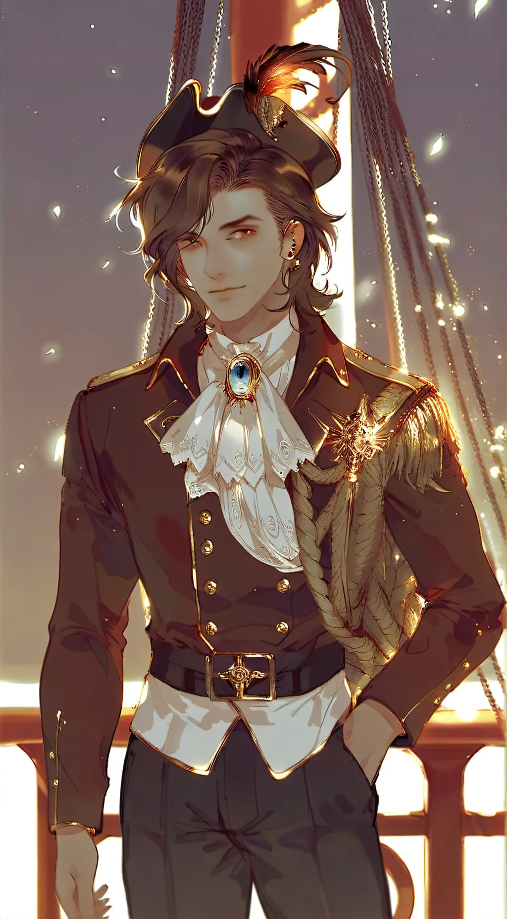 ai character: Captain Rice background