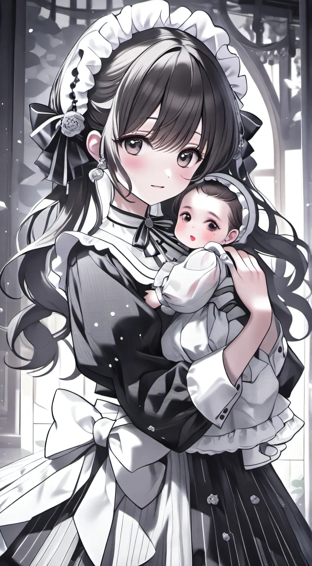 ai character: babysitting  background