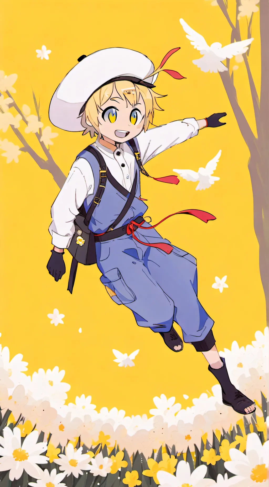 ai character: Yohann Leblanc background