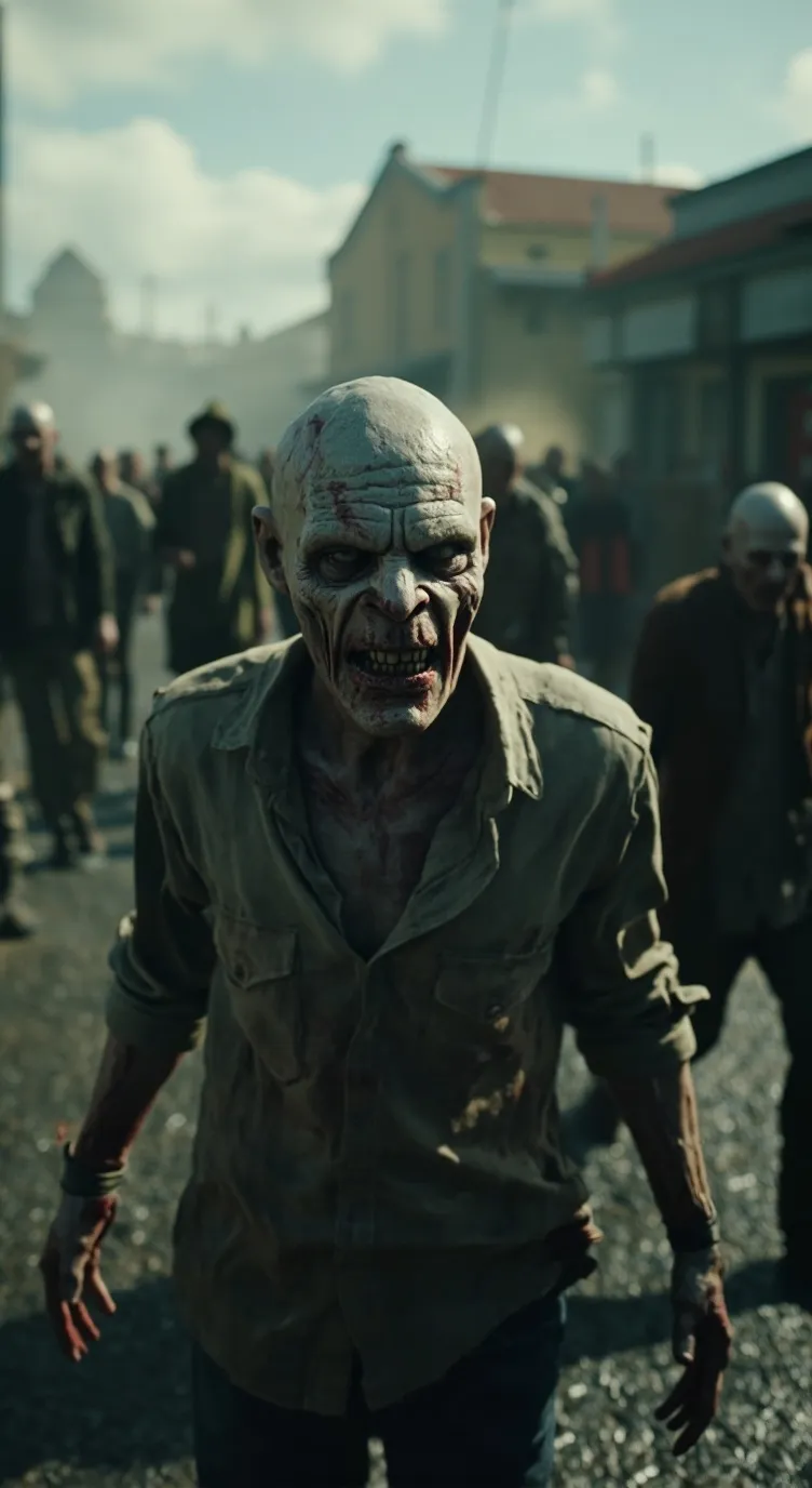 ai character: Zombie infection  background