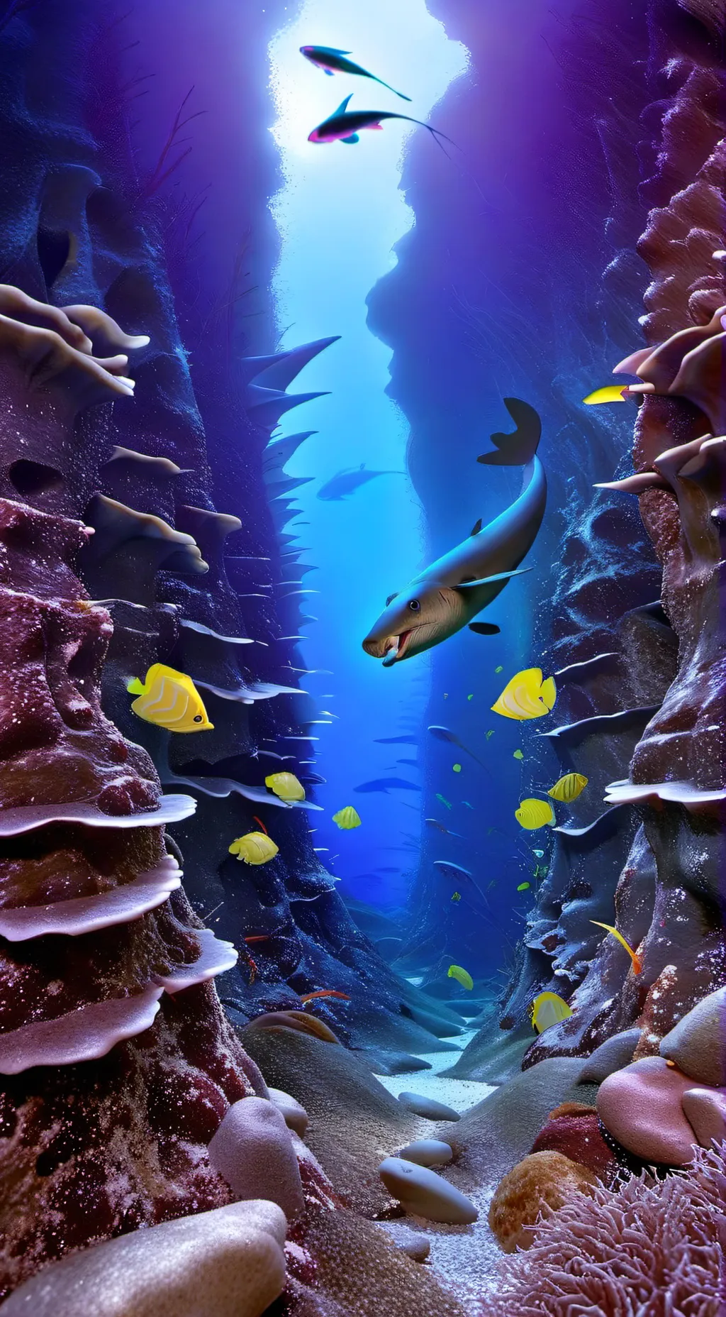 ai character: test background