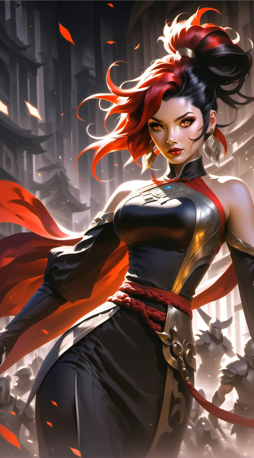 ai character: Vidente Safira  background