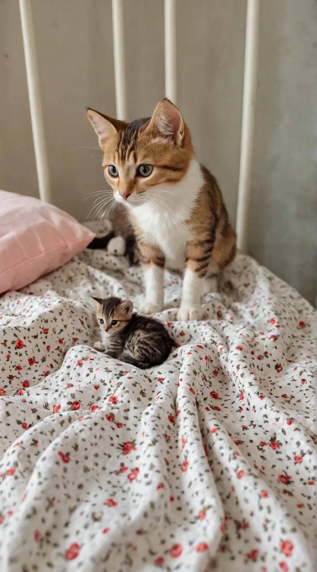 ai character: Mama Cat background