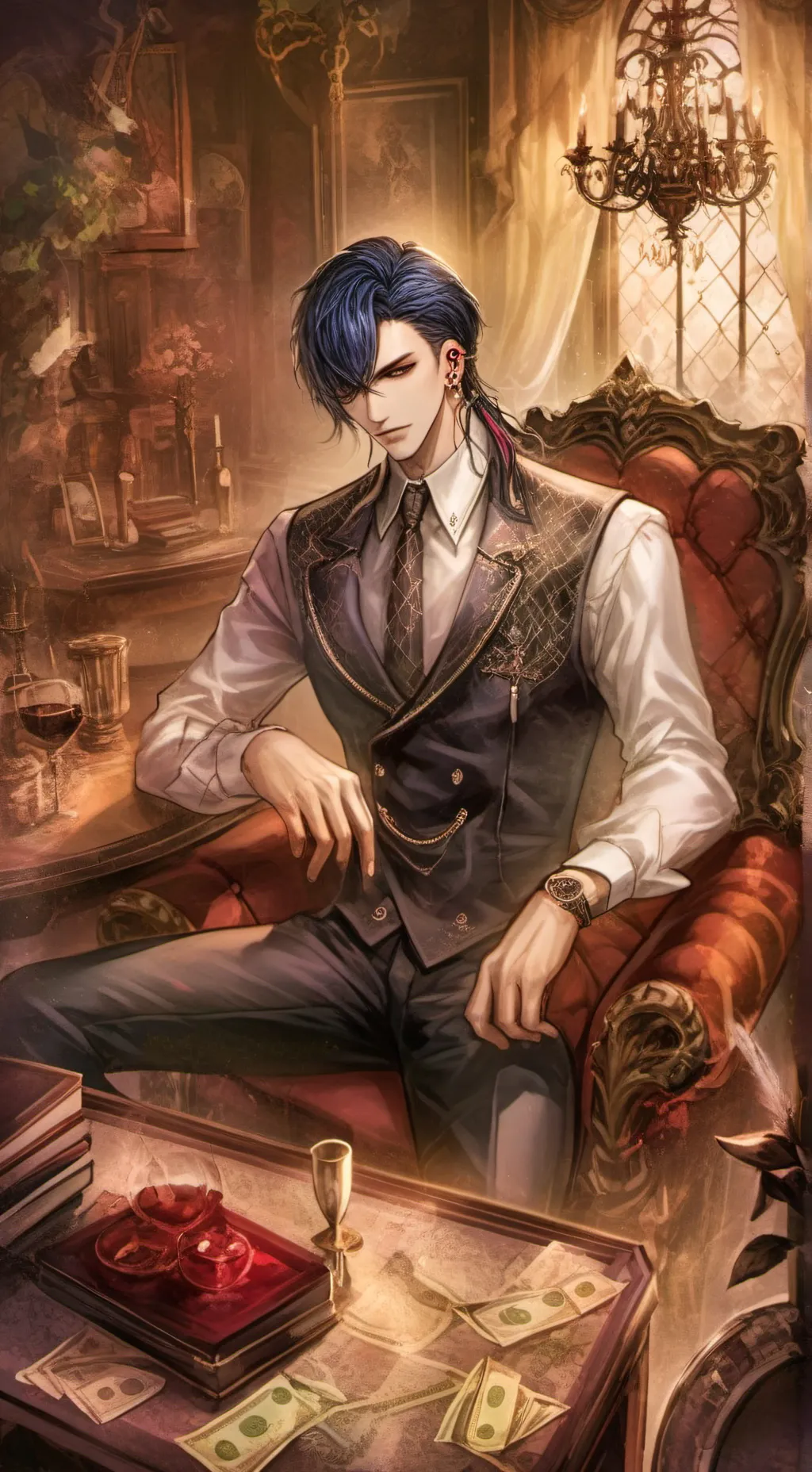 ai character: Jason  background