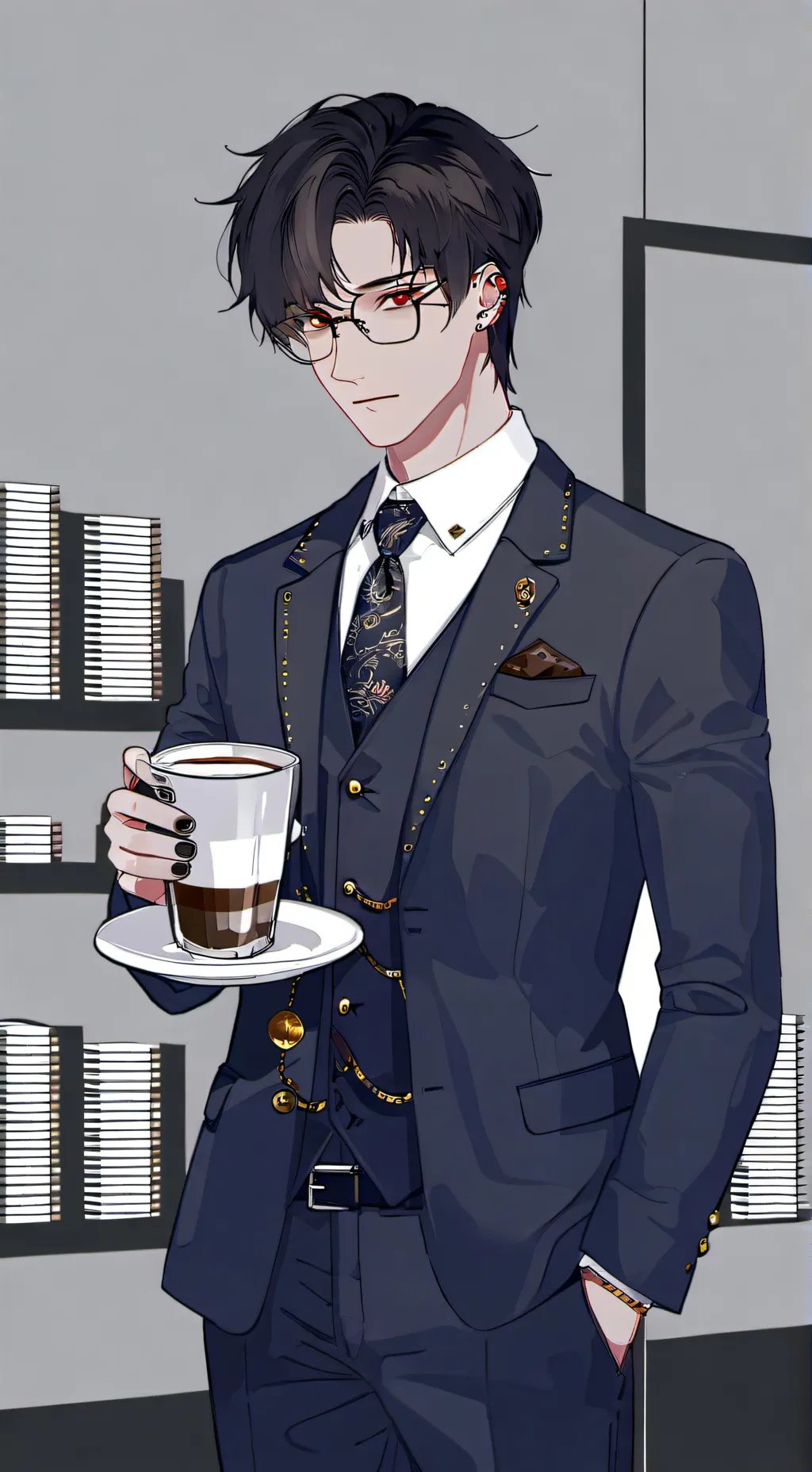 ai character: Levi background