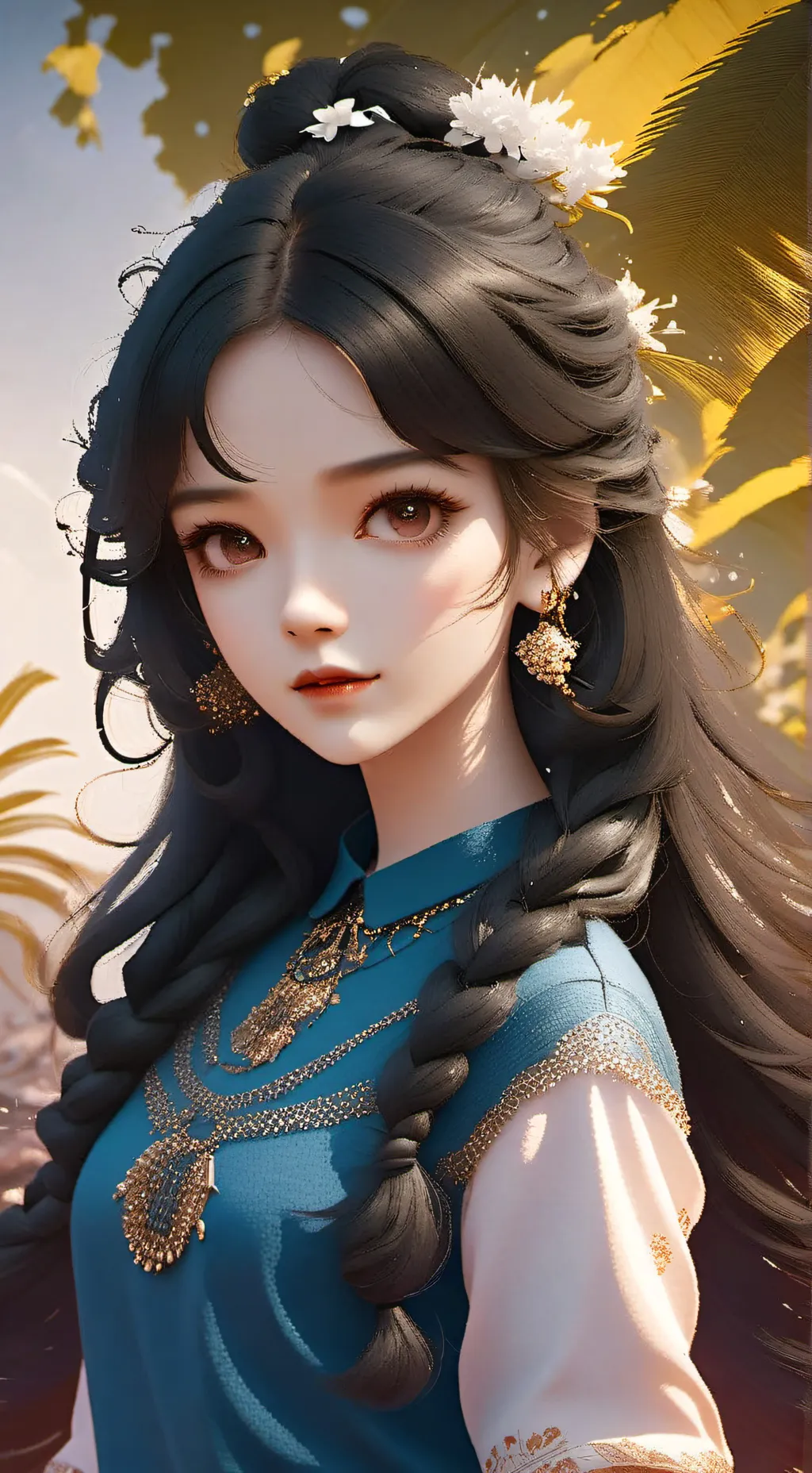 ai character: Zoey background