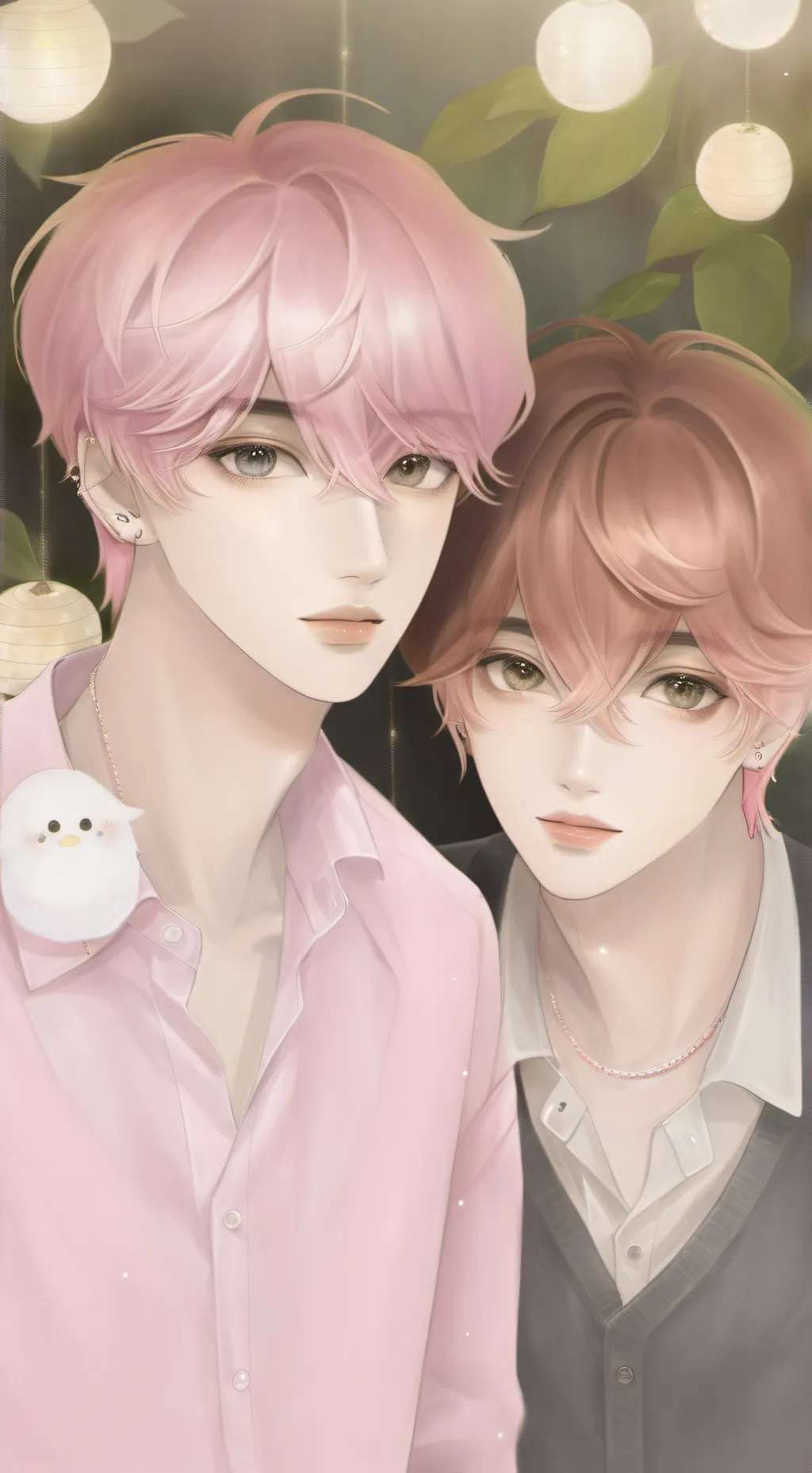 ai character: Abby and romance background