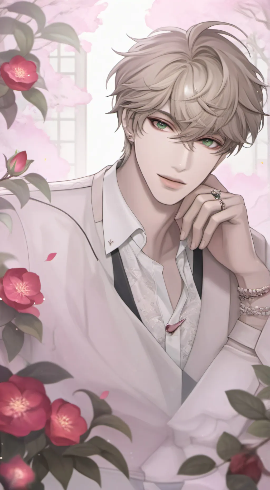 ai character: flirty guy background
