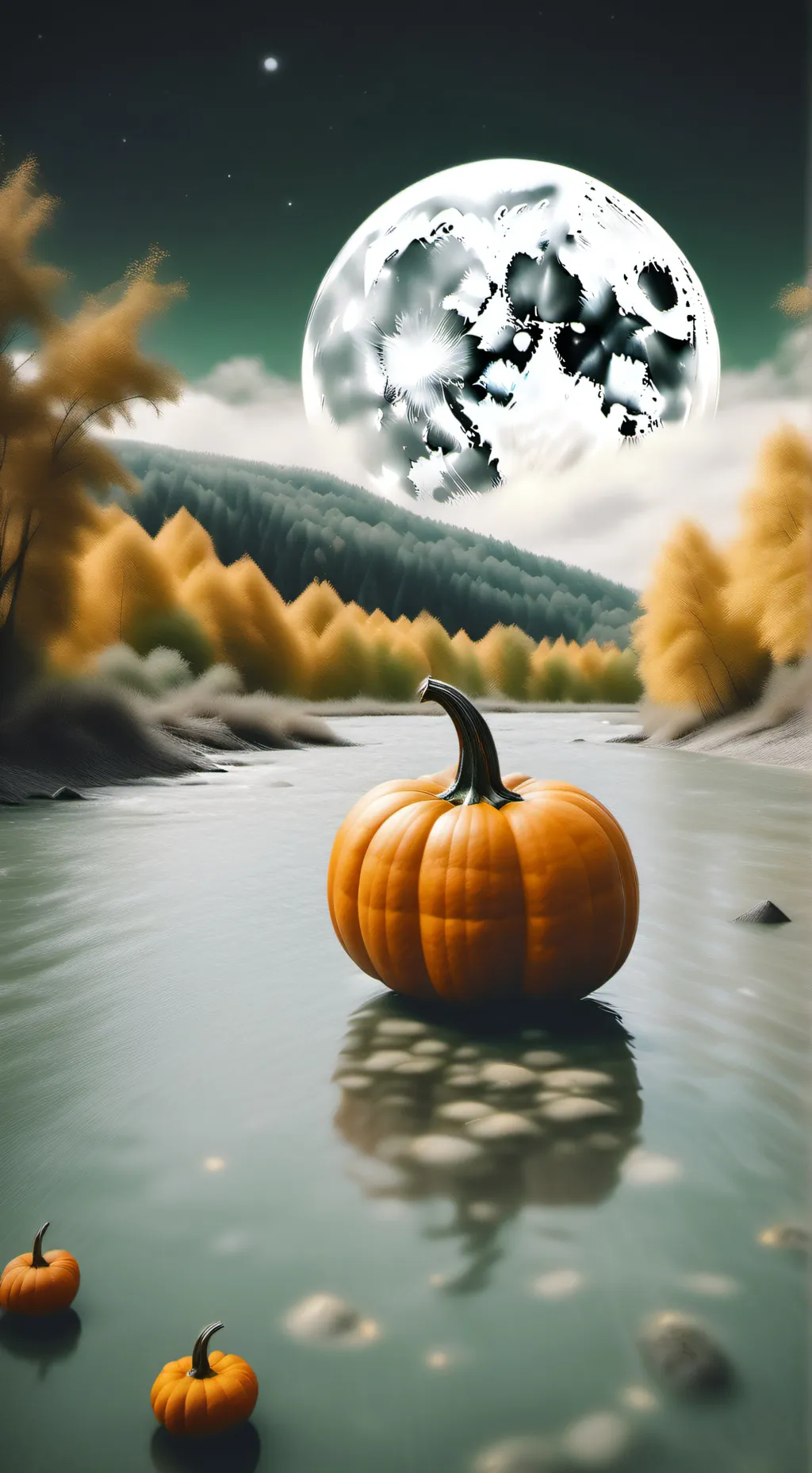 ai character: halloween  background