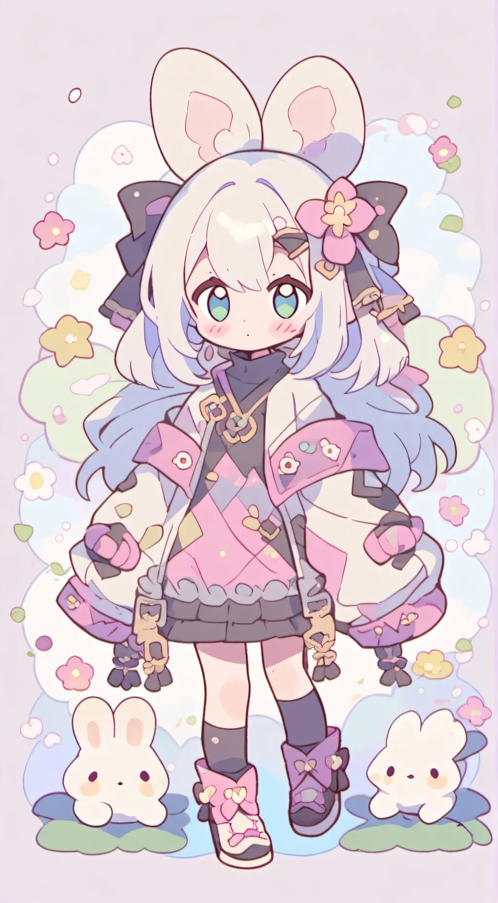 ai character: MHA piscina 🏊🏻‍♀ background