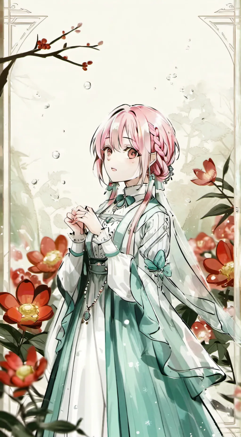 ai character: abby  background