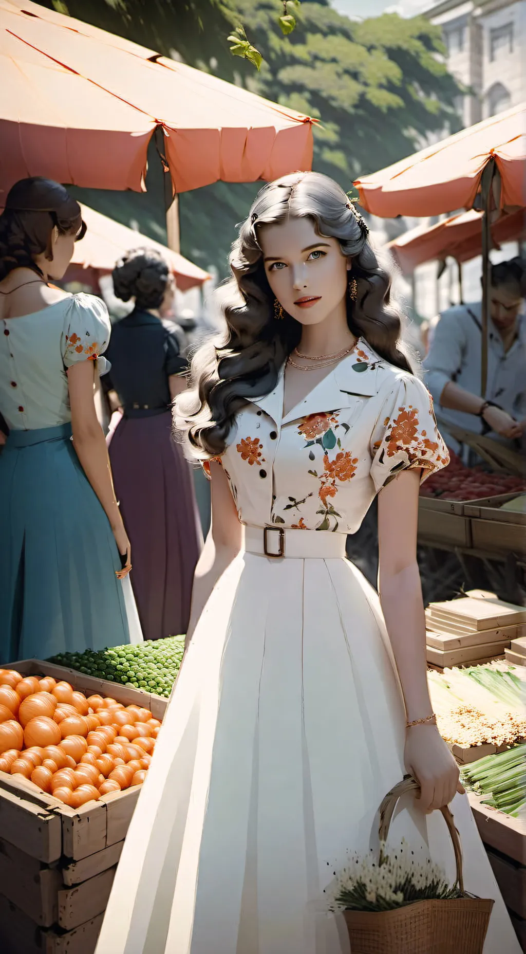 ai character: Minty background