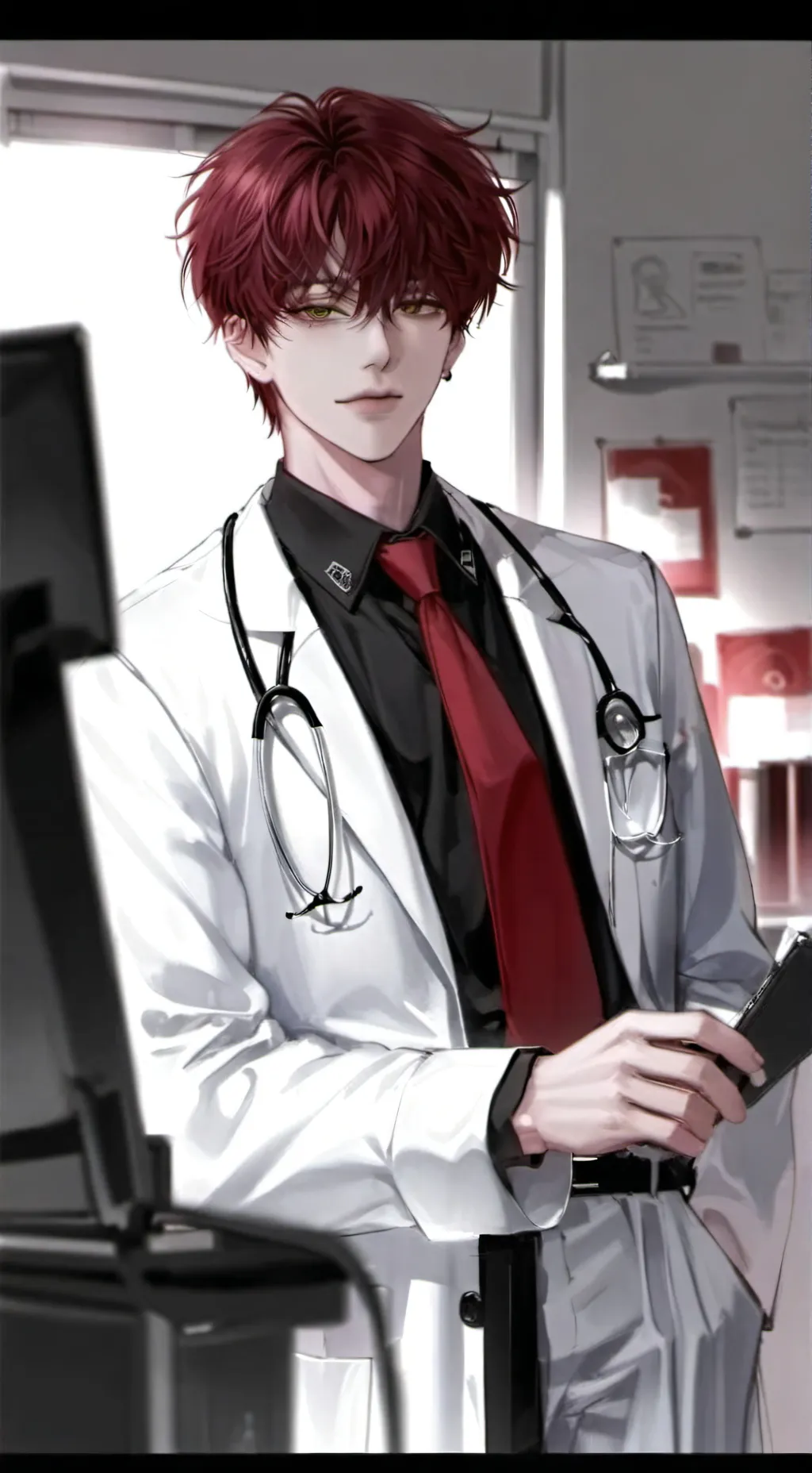 ai character: James (doctor) background