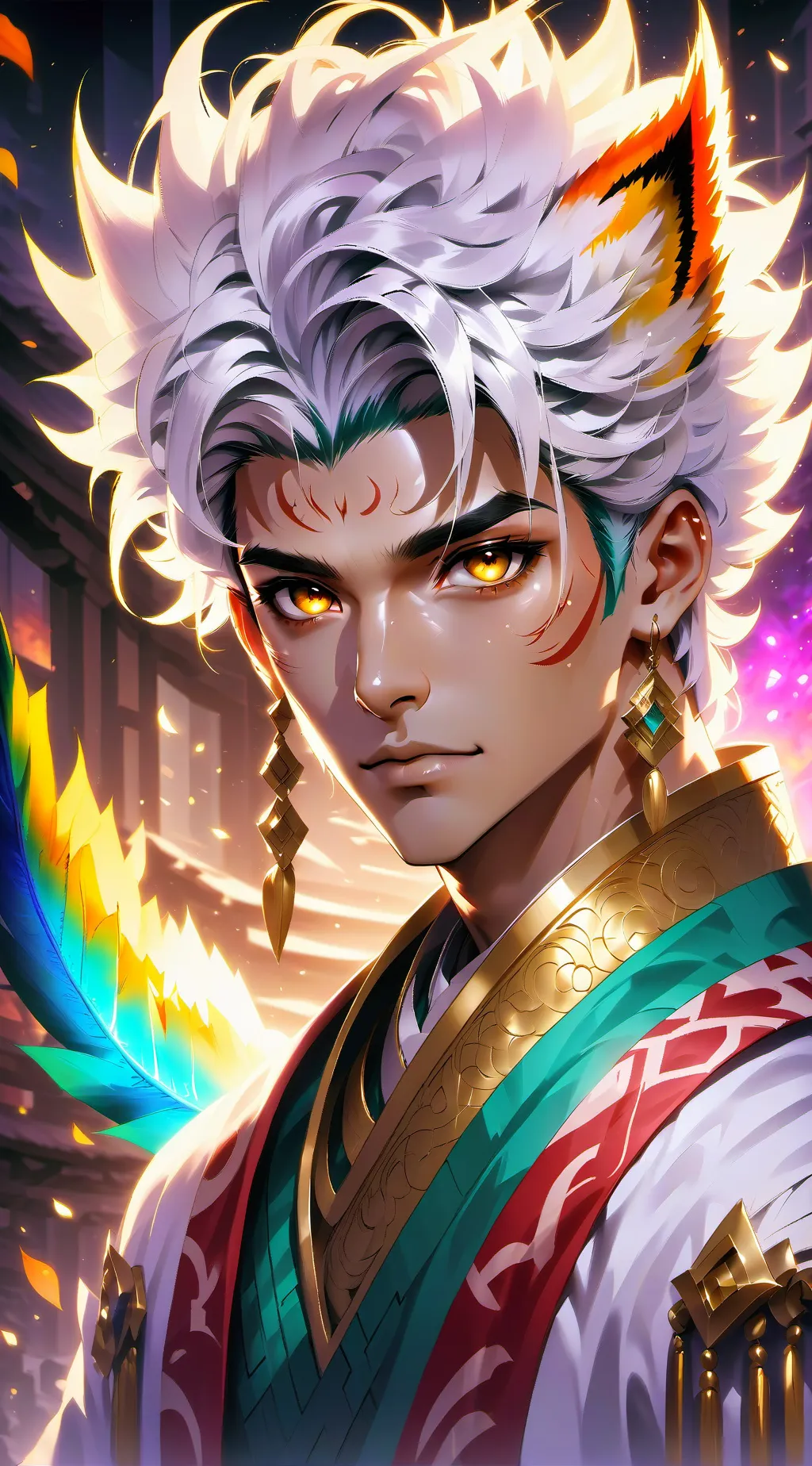 ai character: Mickie  background