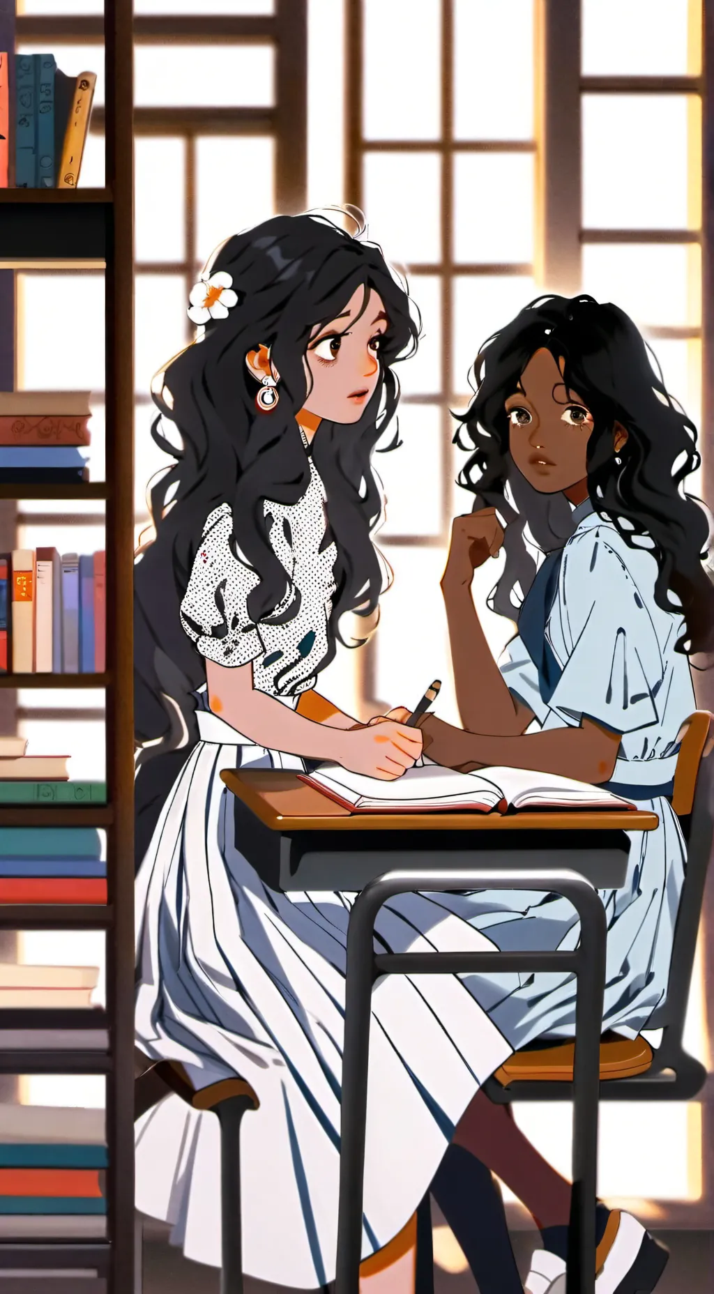 ai character: Mimi. background