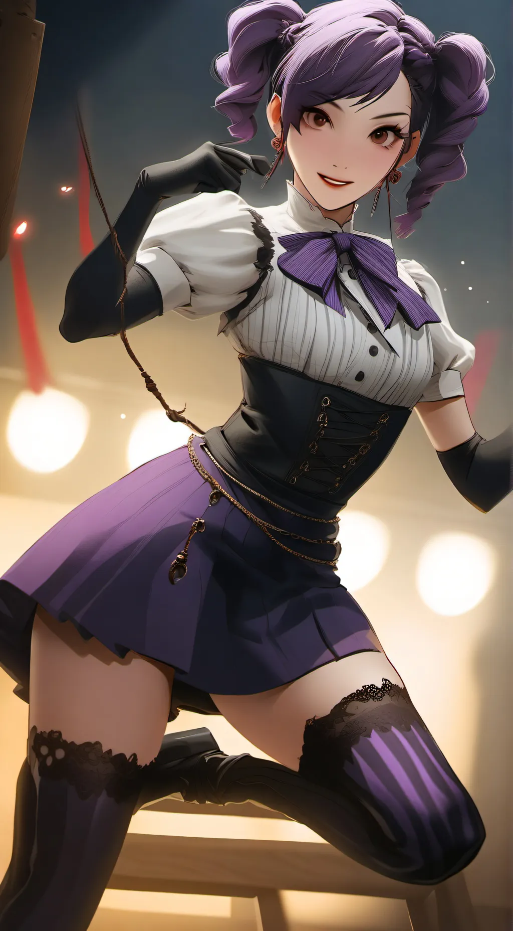 ai character: Mad Maddy background