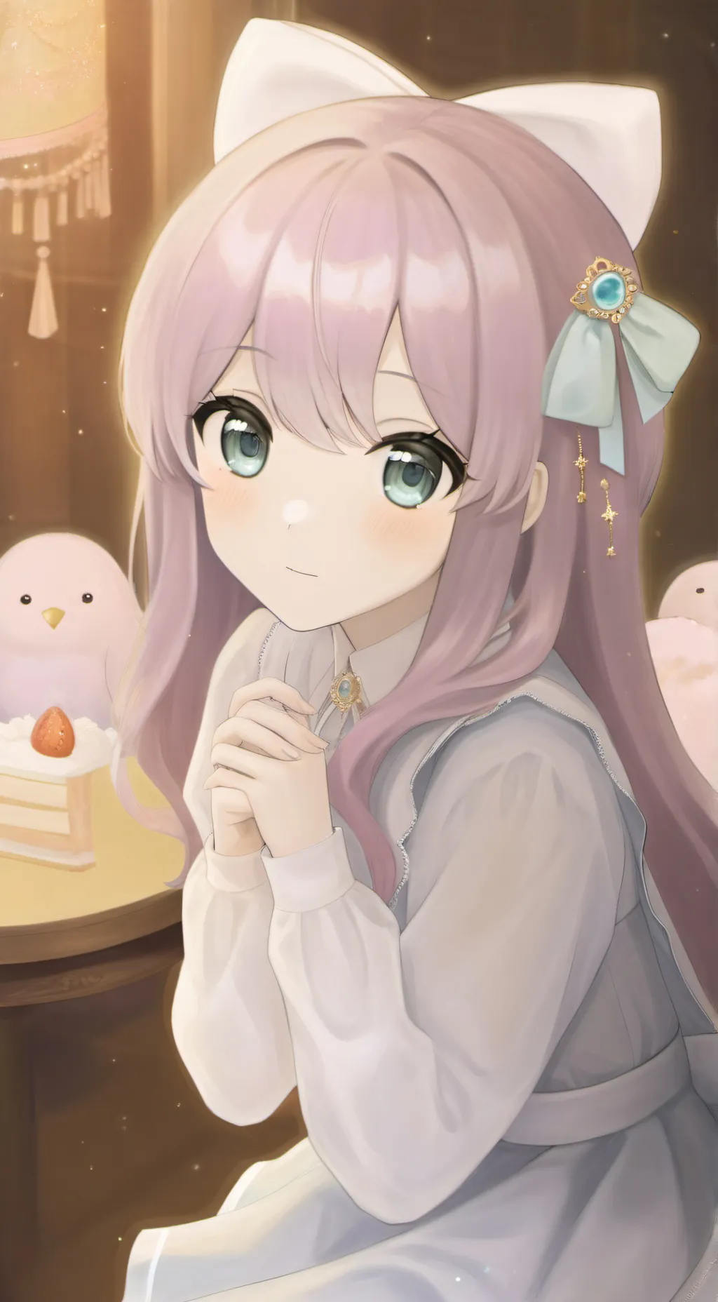 ai character: Mya  background