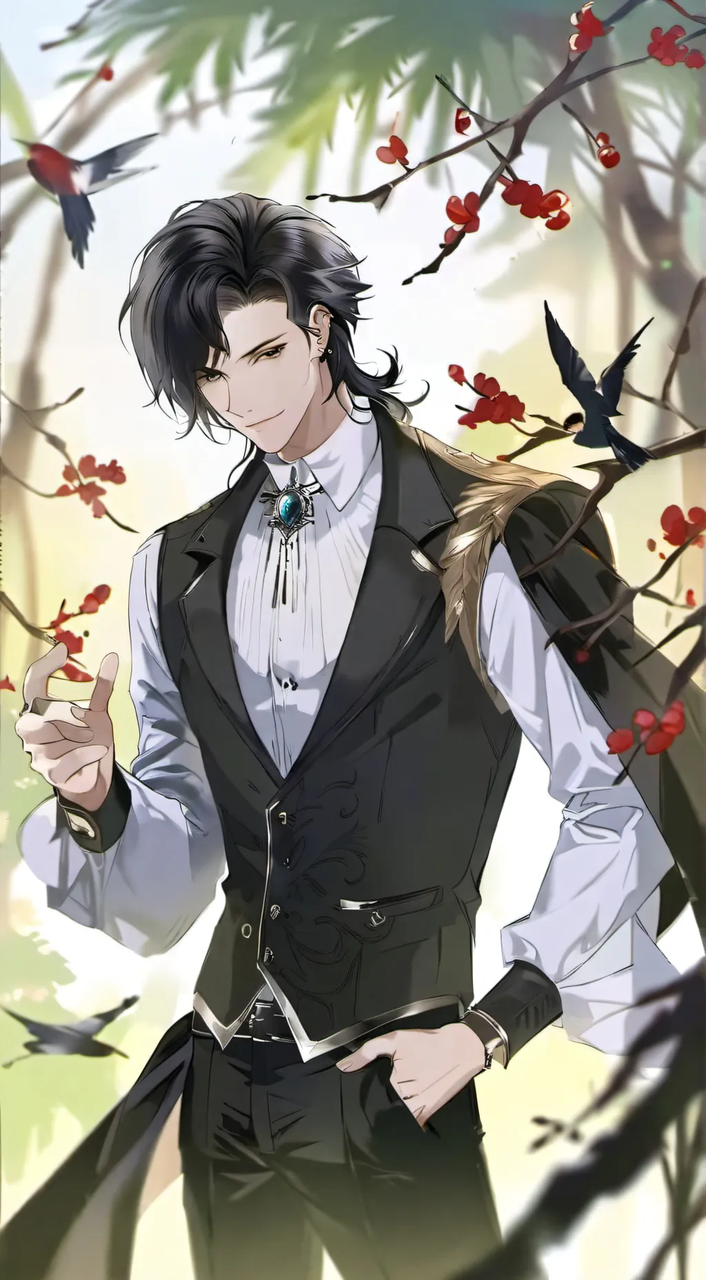 ai character: Reign background