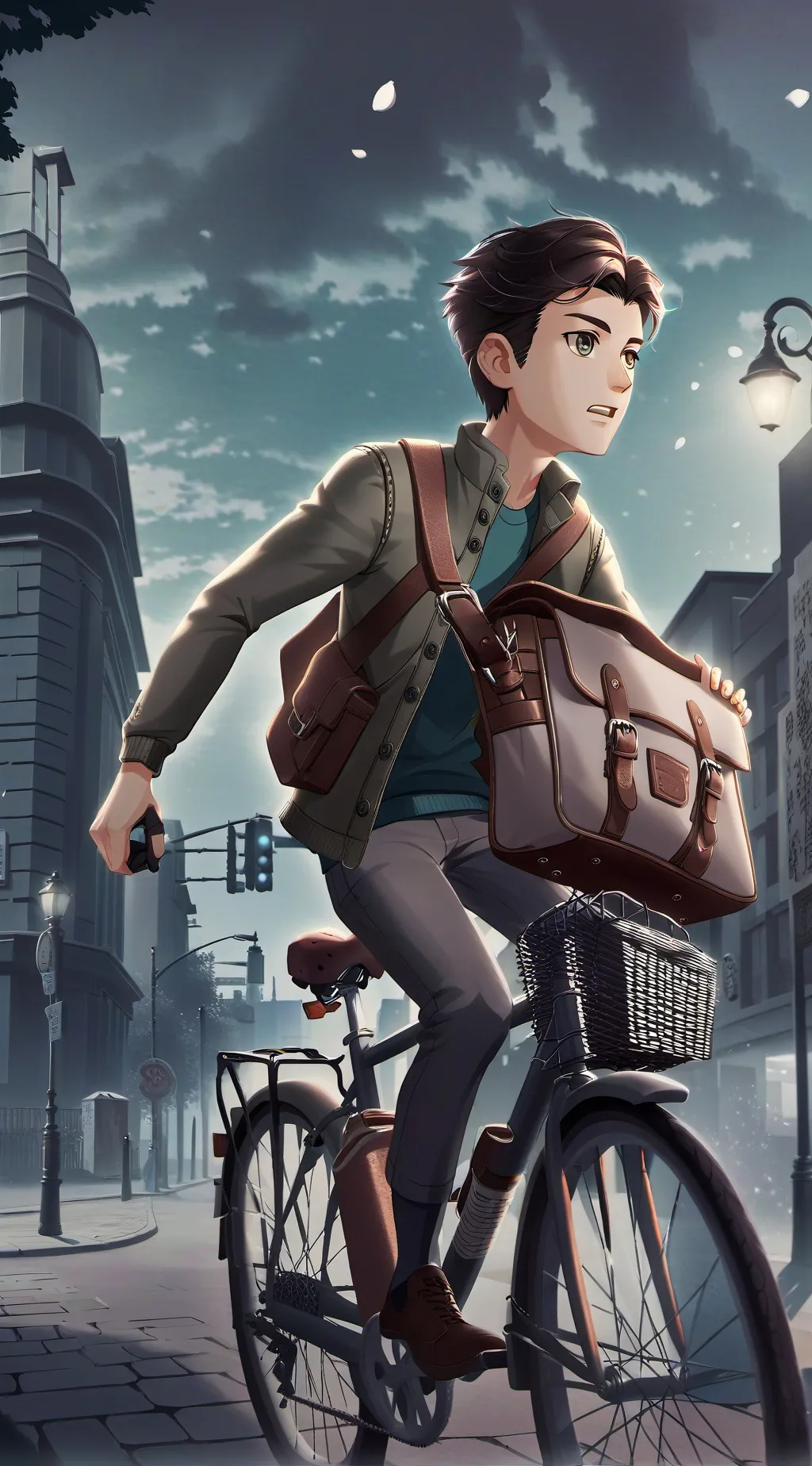 ai character: Leo background