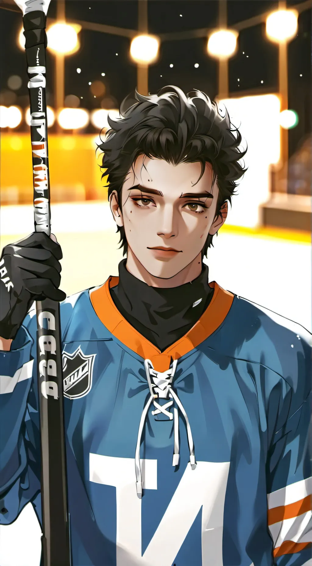 ai character: 🩸🏒F3L!X💢💥 background