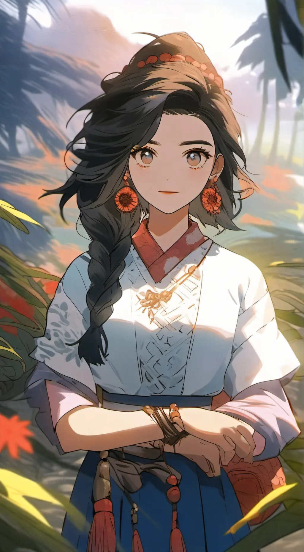 ai character: Nambia background