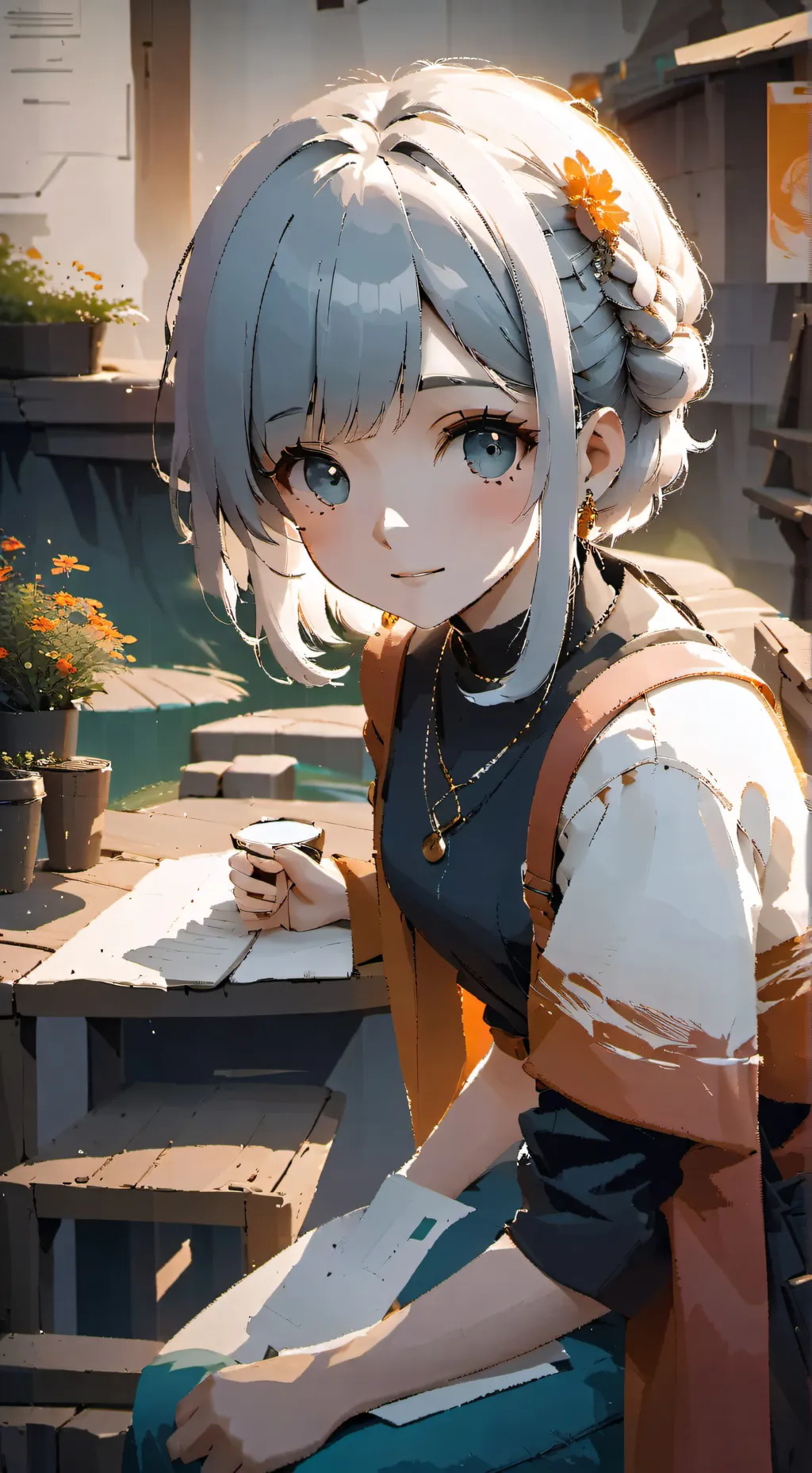 ai character: Carol background