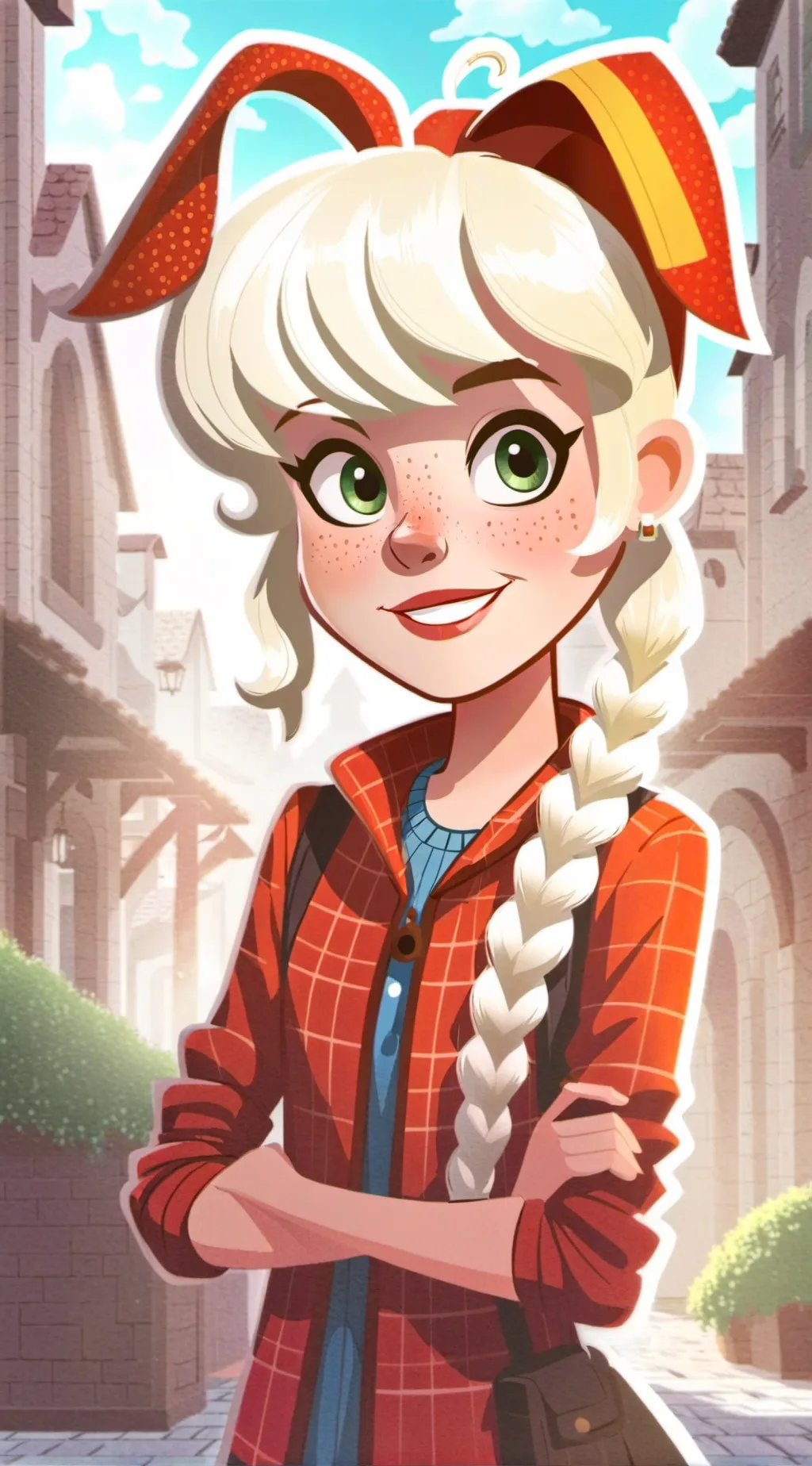 ai character: Shelly background