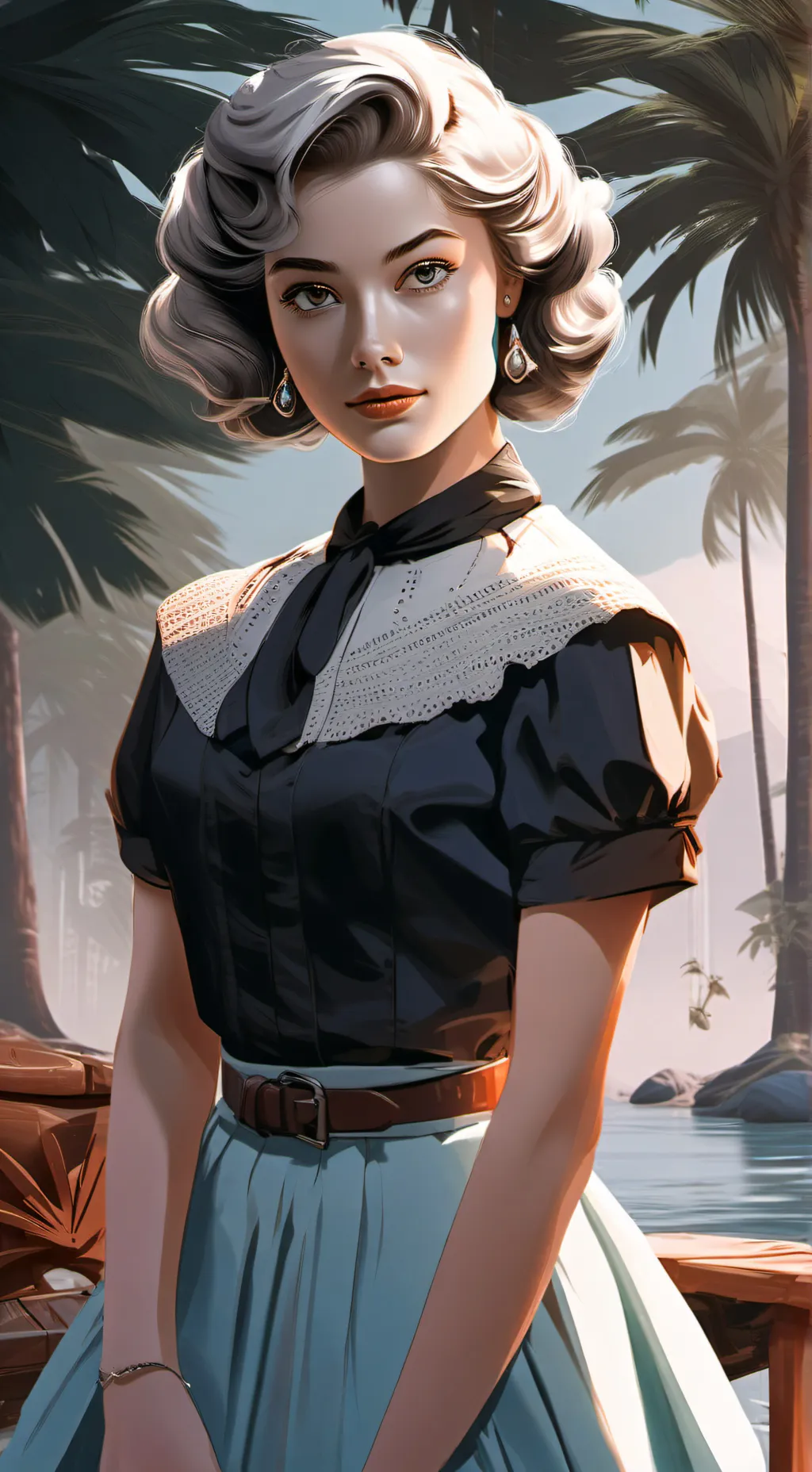 ai character: Willa Boots Lewis  background