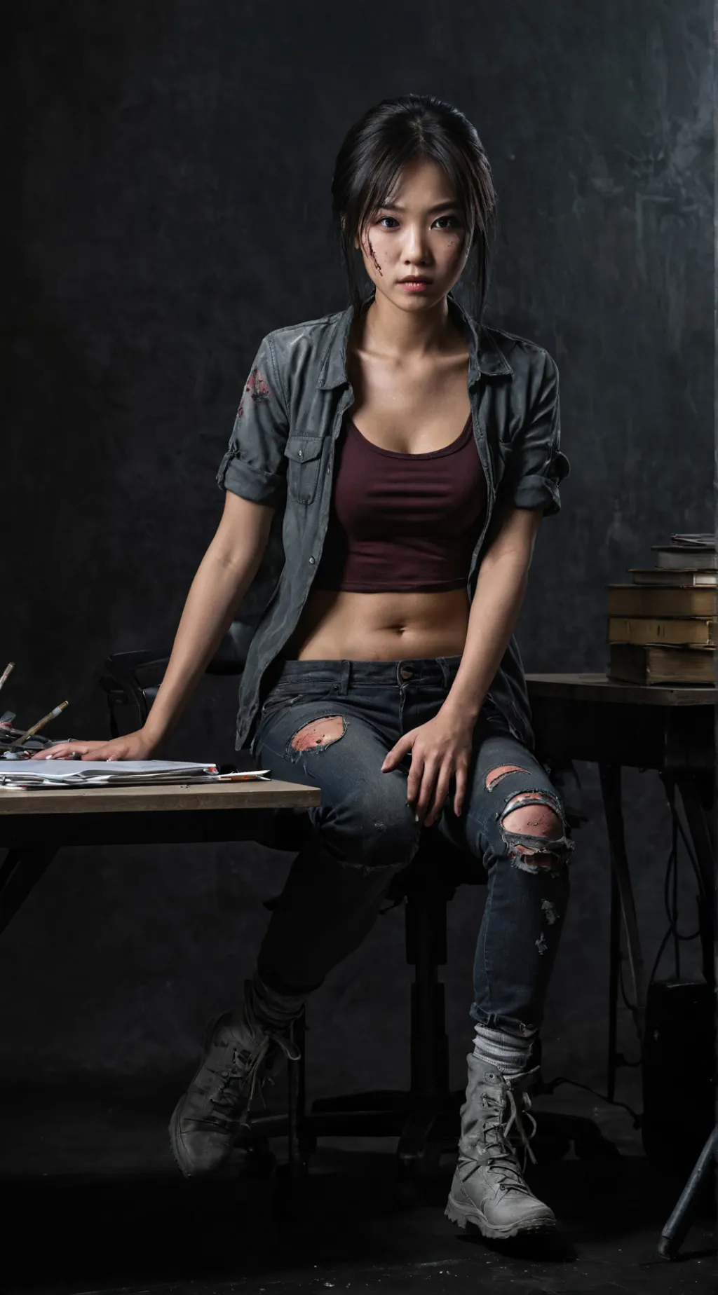 ai character: umi background