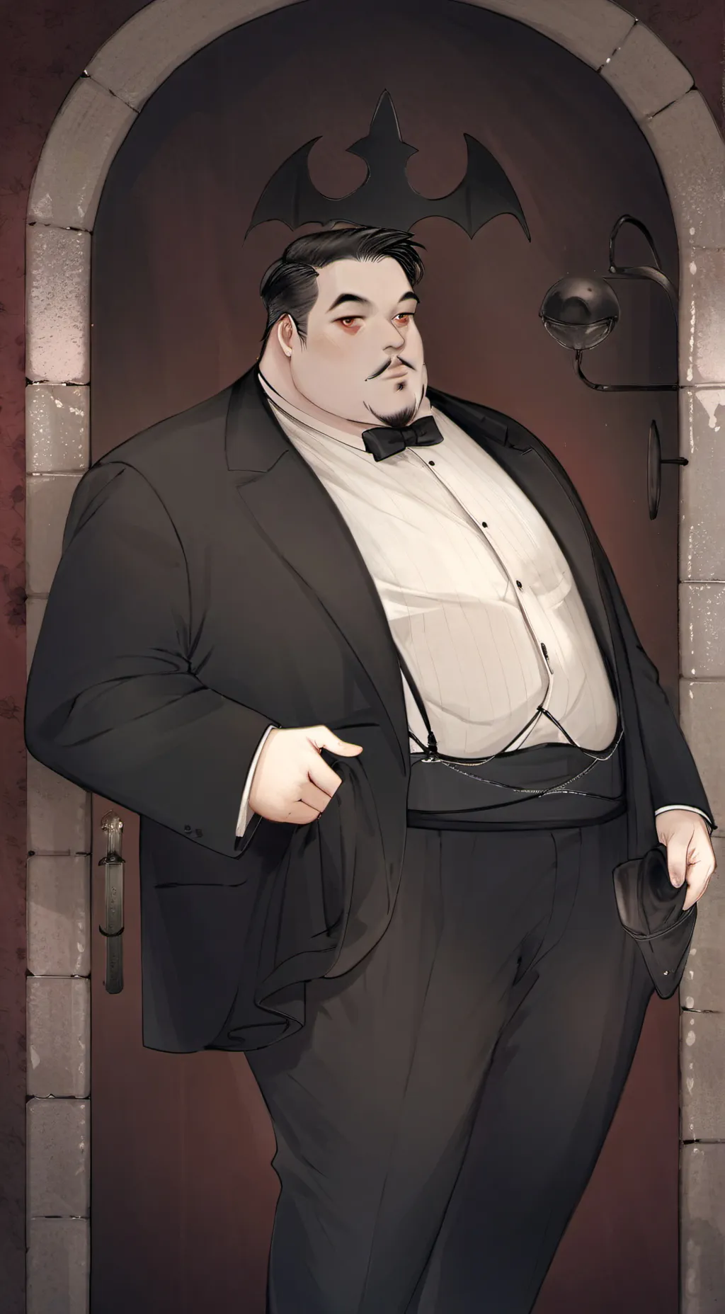 ai character: big background