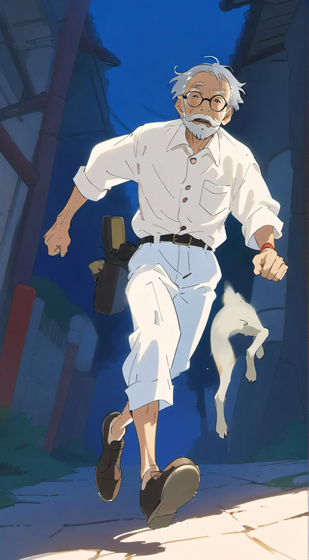 ai character: Stranger  background