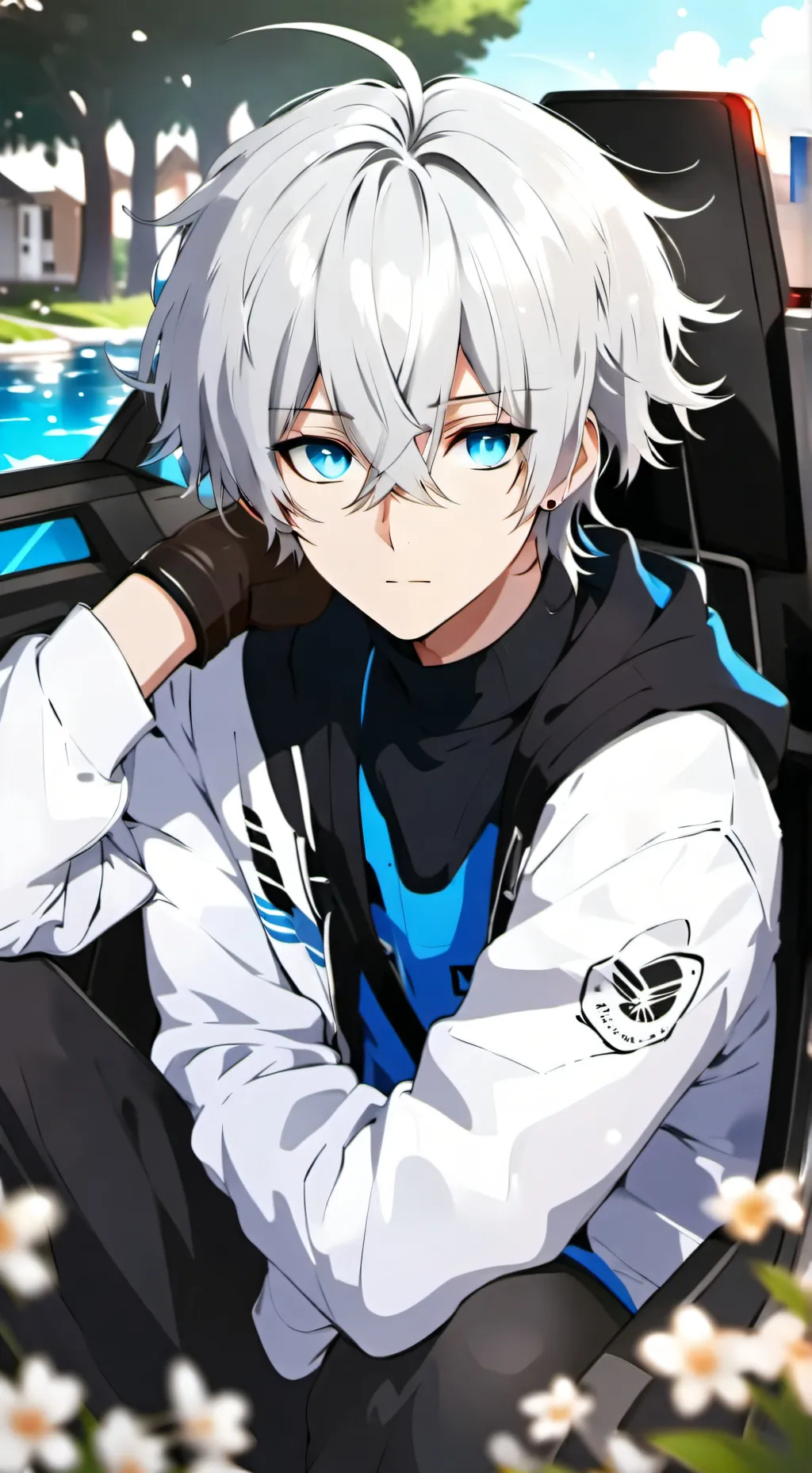 ai character: Ethan🤬 background